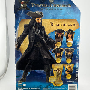 Disney Pirates Of The Caribbean Stranger Tides- Captain Black Beard - Figure FRENLY BRICKS - Open 7 Days