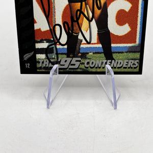 Sean Fitzpatrick Auto - 1995 Dynamic Marketing Rugby Union Card NZ All Blacks #12 FRENLY BRICKS - Open 7 Days