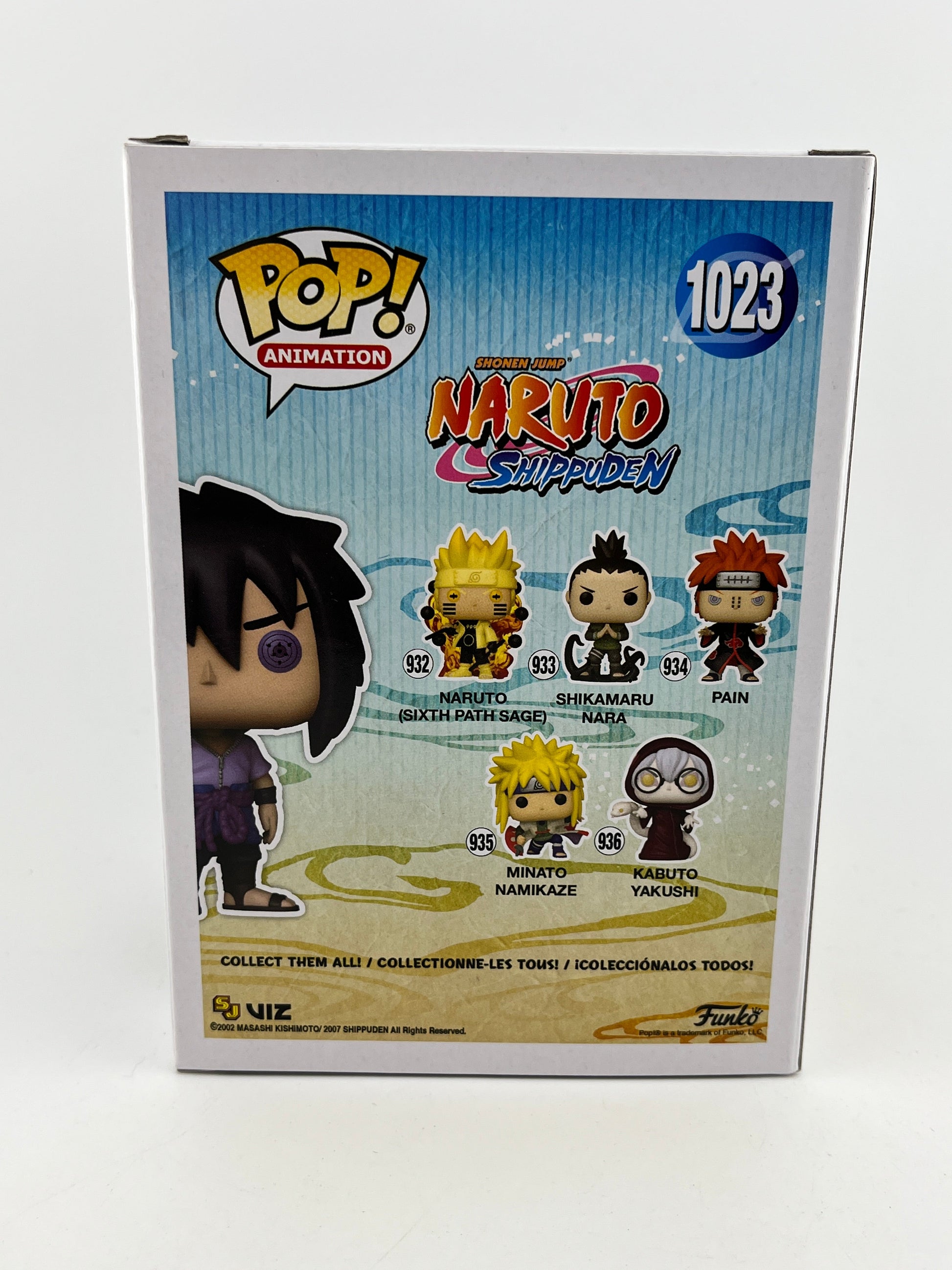Funko POP! Animation Naruto Shippuden - Sasuke (Rinnegan) #1023 - Special Edition FRENLY BRICKS - Open 7 Days