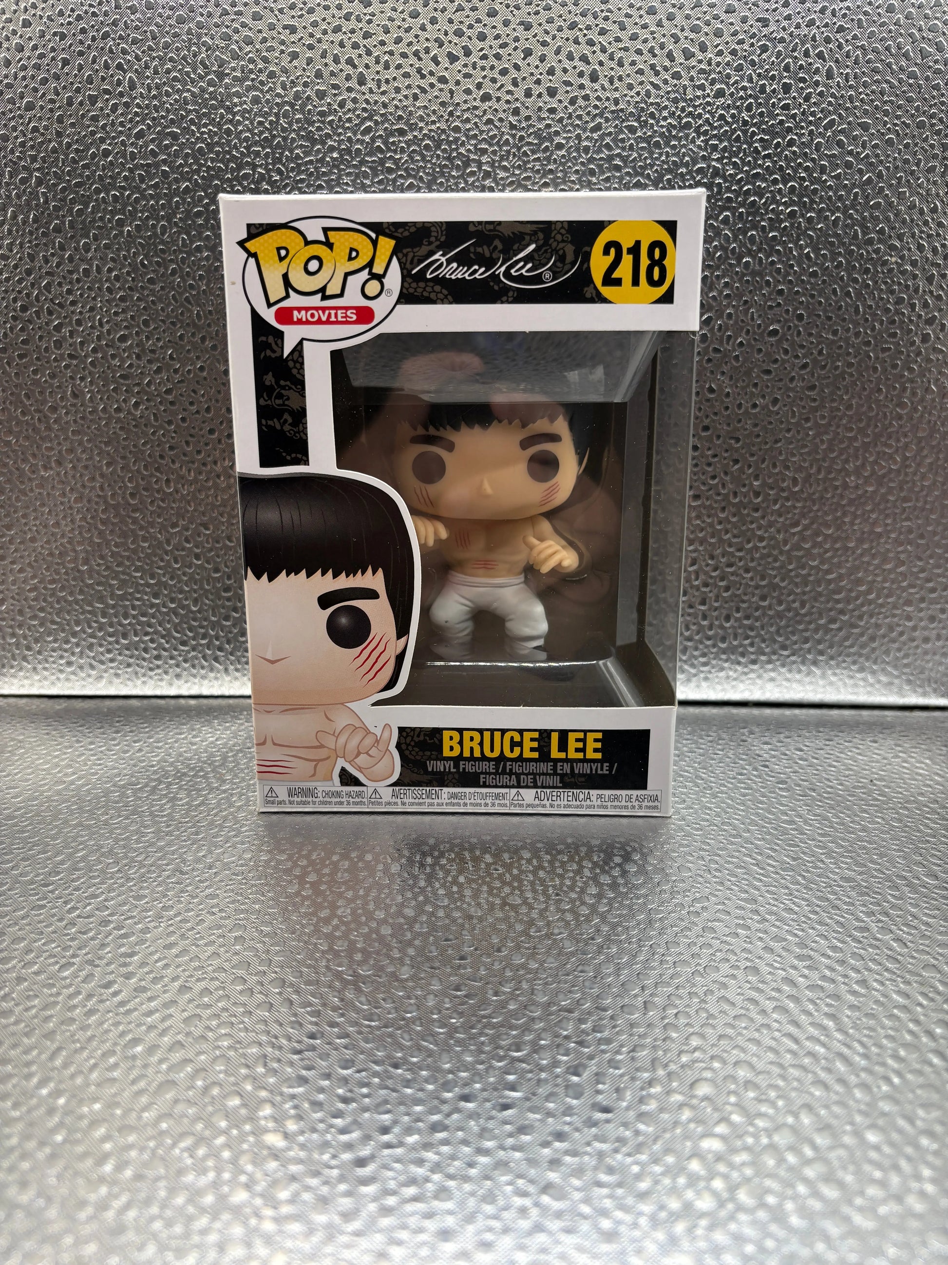 FUNKO Pop Vinyl Bruce Lee #218 FRENLY BRICKS - Open 7 Days