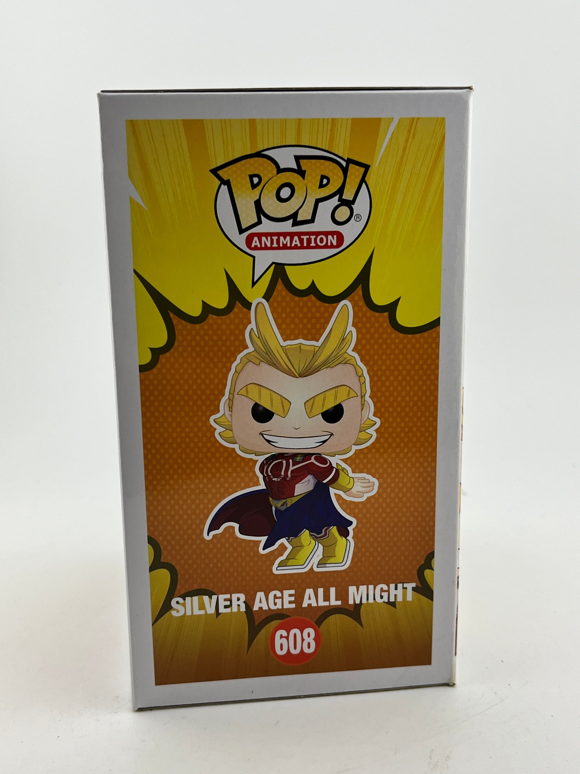 Funko POP! Animation My Hero Academia - Silver Age All Might - Special Edition FRENLY BRICKS - Open 7 Days