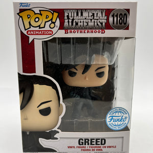 Funko POP! Animation FullMetal Alchemist Brotherhood Greed #1180 - Special Edition FRENLY BRICKS - Open 7 Days