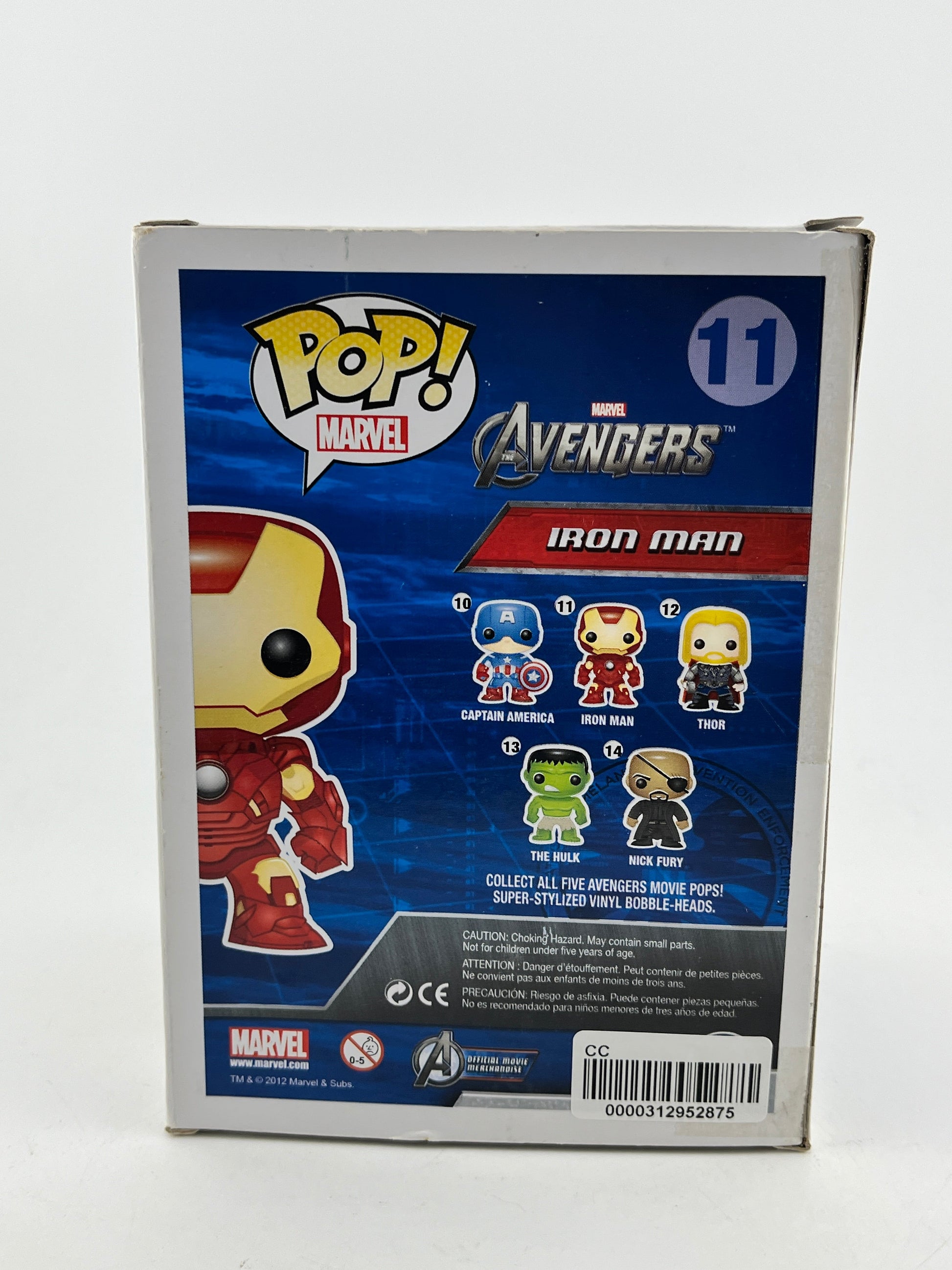 Funko POP! Marvel Avengers - Iron Man #11 - Vinyl Collectable FRENLY BRICKS - Open 7 Days
