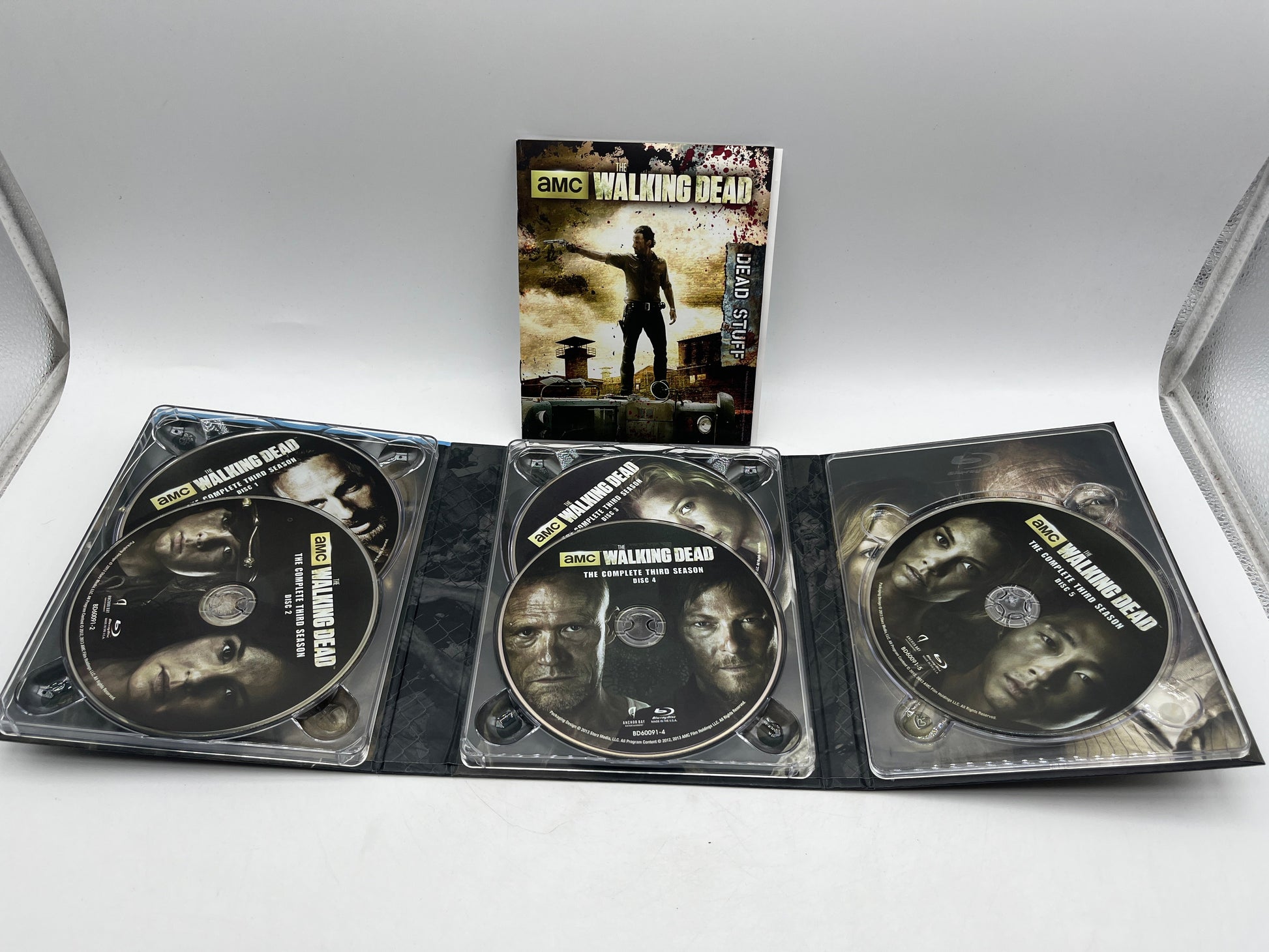 The Walking Dead Season 3 Limited Edition Blu Ray 5 Disc & Zombie Head Fish Tank FRENLY BRICKS - Open 7 Days