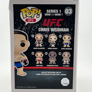 Funko POP! UFC - Chris Weidman #03 - Vinyl Collectable FRENLY BRICKS - Open 7 Days