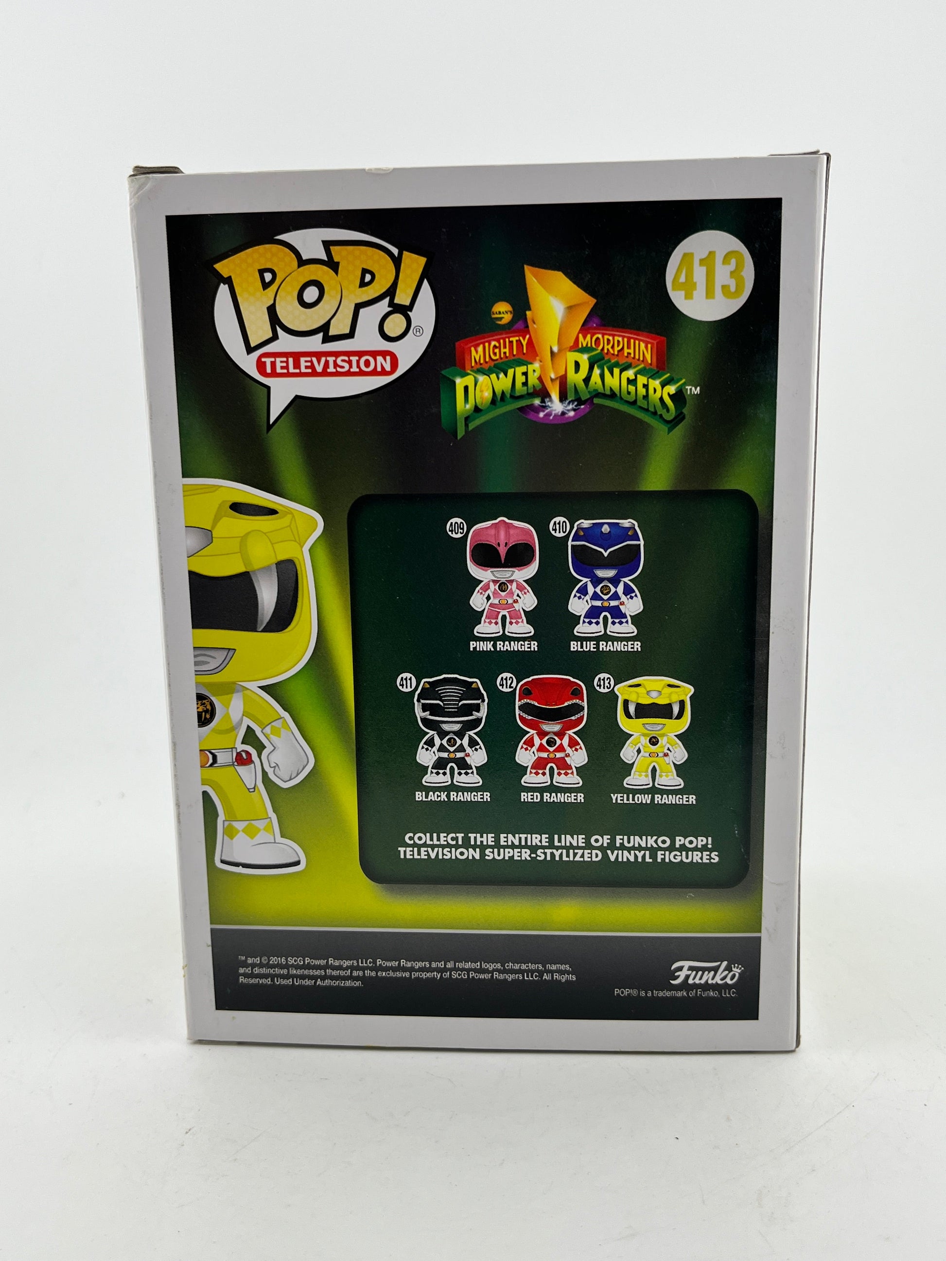 Funko POP! Television Mighty Morphin Power Rangers - Yellow Ranger #413 FRENLY BRICKS - Open 7 Days