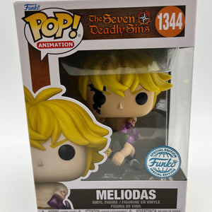 Funko POP! Animation The Seven Deadly Sins Meliodas #1344 - Special Edition FRENLY BRICKS - Open 7 Days