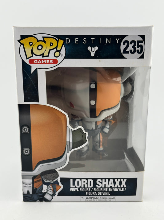 Funko POP! Games Destiny - Lord Shaxx #235 - Vinyl Collectable FRENLY BRICKS - Open 7 Days