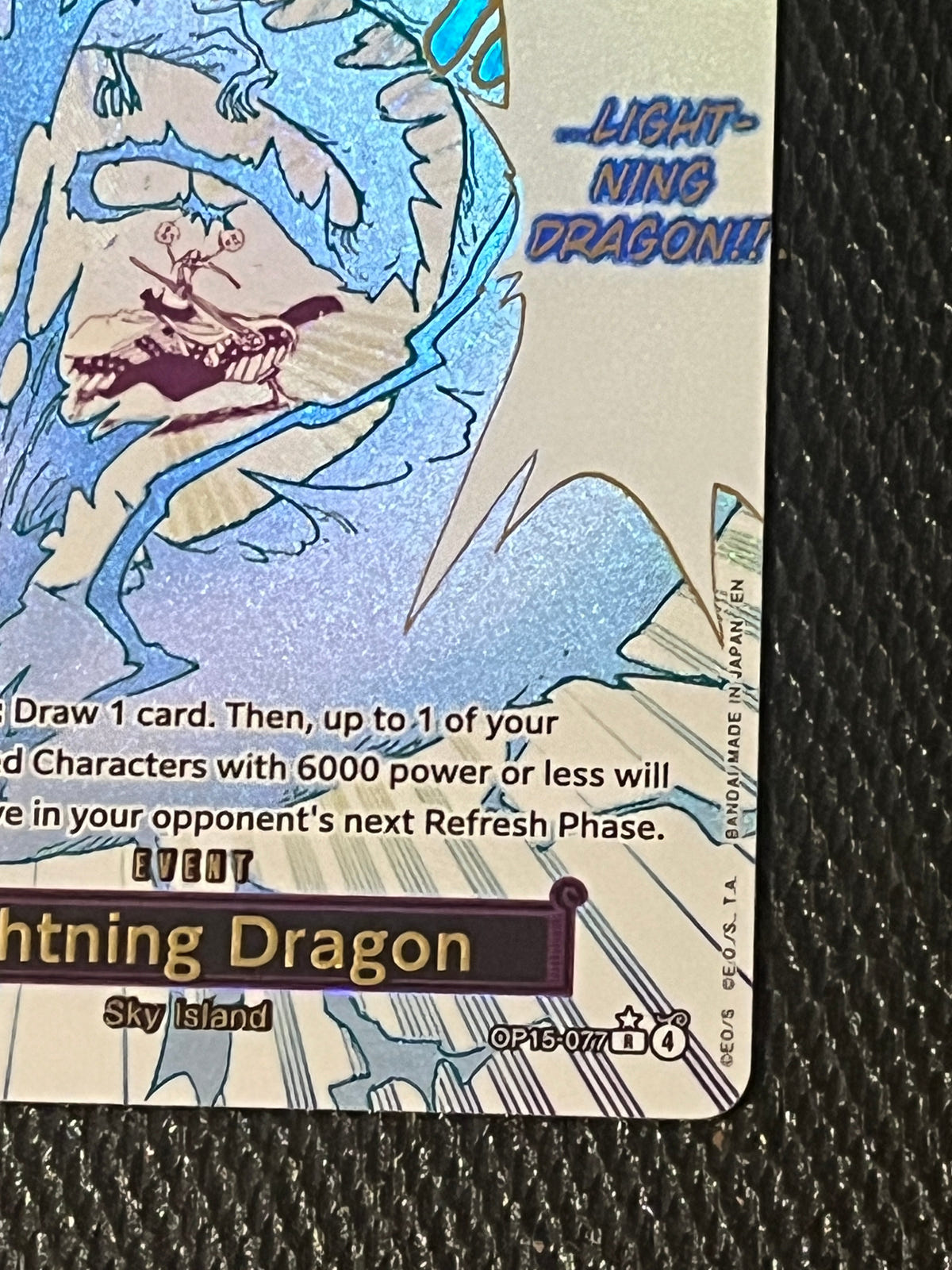 One Piece TCG Lightning Dragon OP15-077 Alt Art Event NM FRENLY BRICKS - Open 7 Days image 8