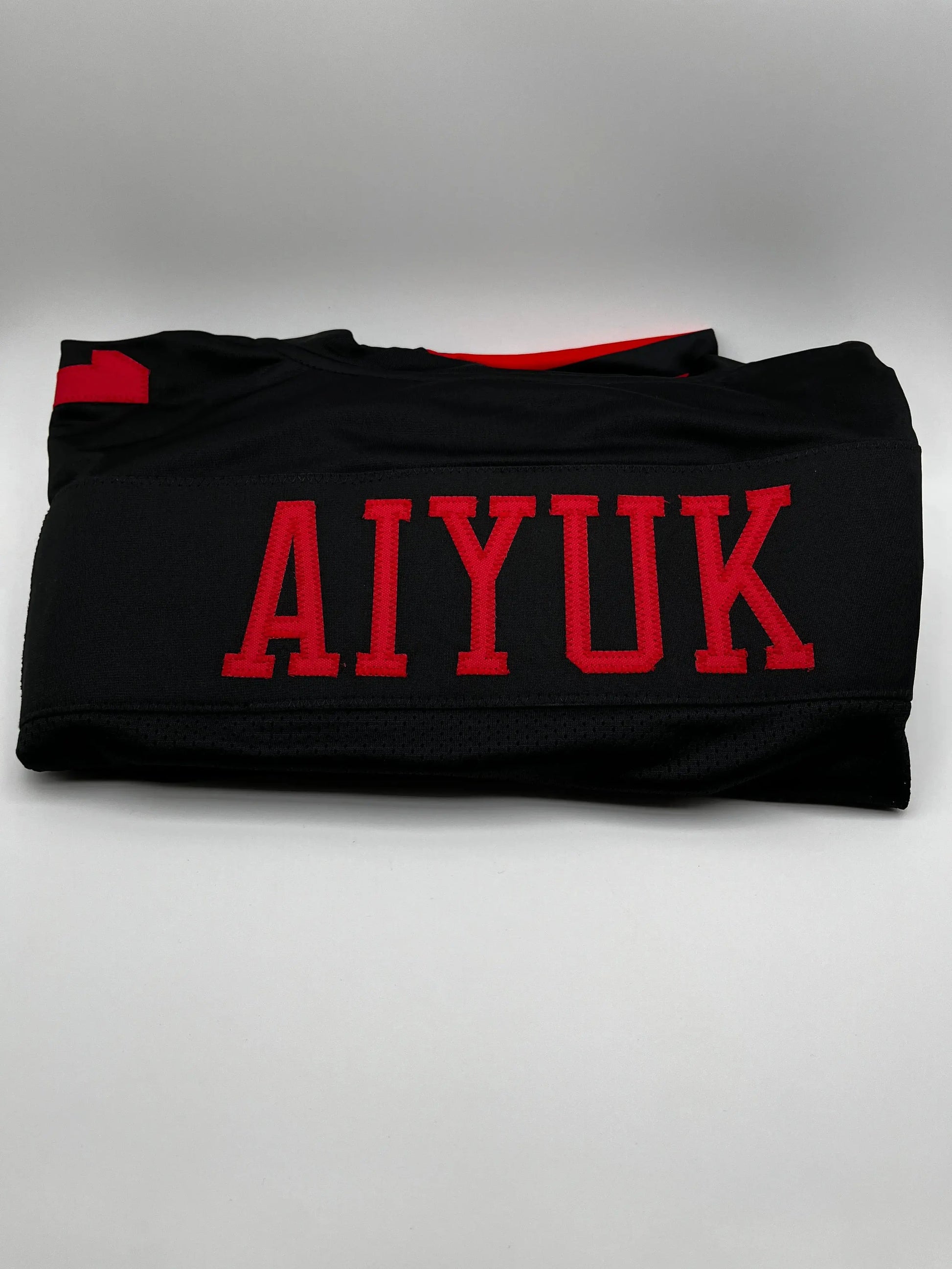 Brandon Aiyuk San Francisco 49ers Signed Pro Style Black Jersey Beckett COA Auto FRENLY BRICKS - Open 7 Days