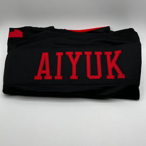 Brandon Aiyuk San Francisco 49ers Signed Pro Style Black Jersey Beckett COA Auto FRENLY BRICKS - Open 7 Days