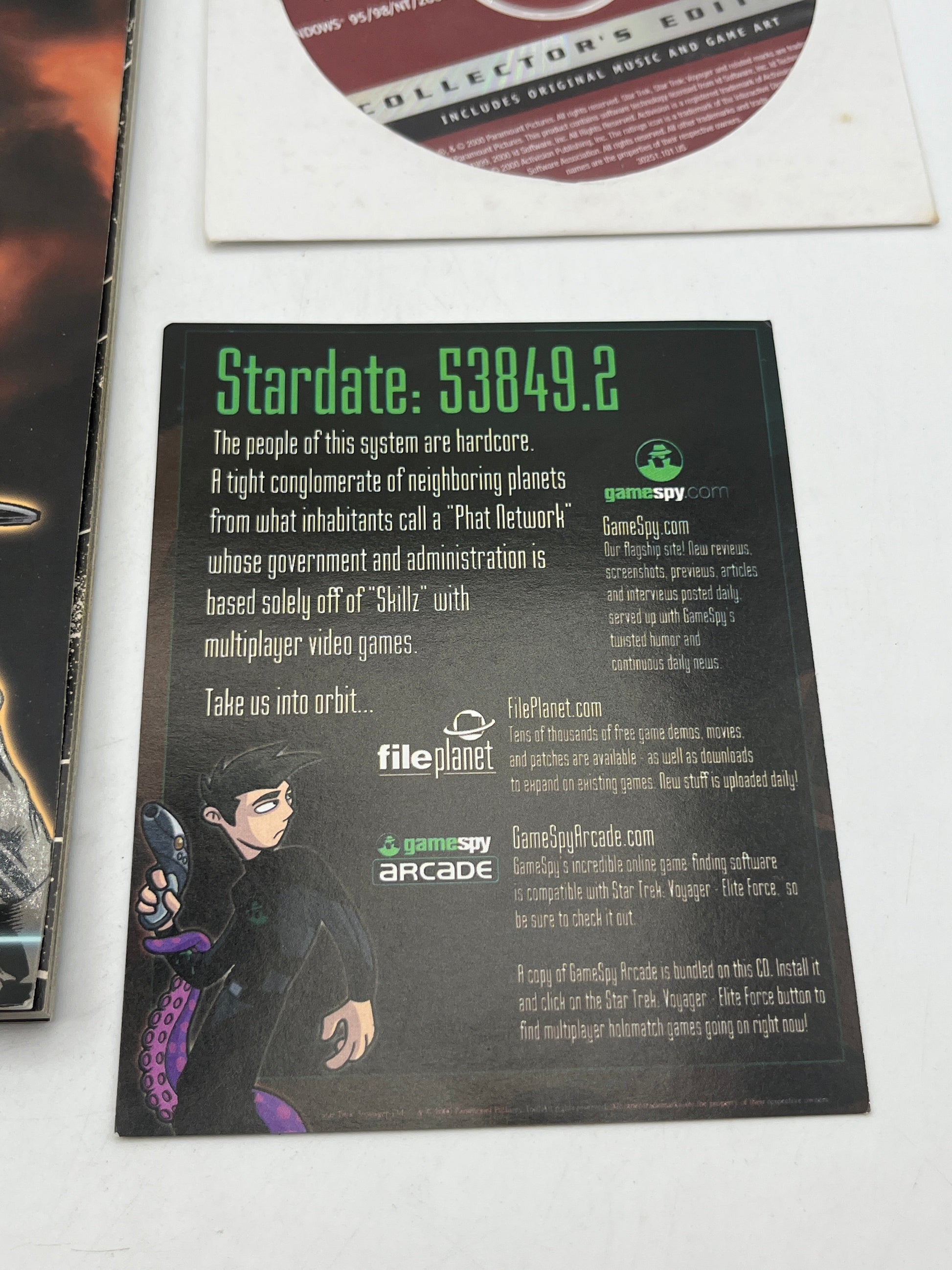 Star Trek Voyager Elite Force Collector's Edition (PC, 2000) - Activision Raven FRENLY BRICKS - Open 7 Days