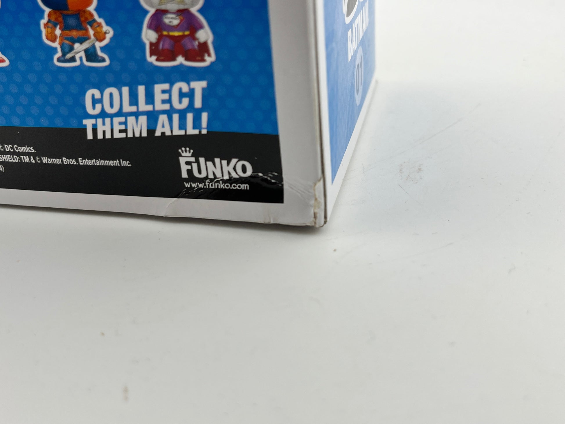 Funko POP! Heroes Dc Super Heroes - Batman #01 - Limited Edition Chase *Damaged See Photos* FRENLY BRICKS - Open 7 Days