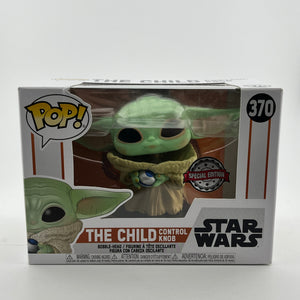 Funko POP! Star Wars The Mandalorian - The Child Control Knob #370 - Special Edition FRENLY BRICKS - Open 7 Days