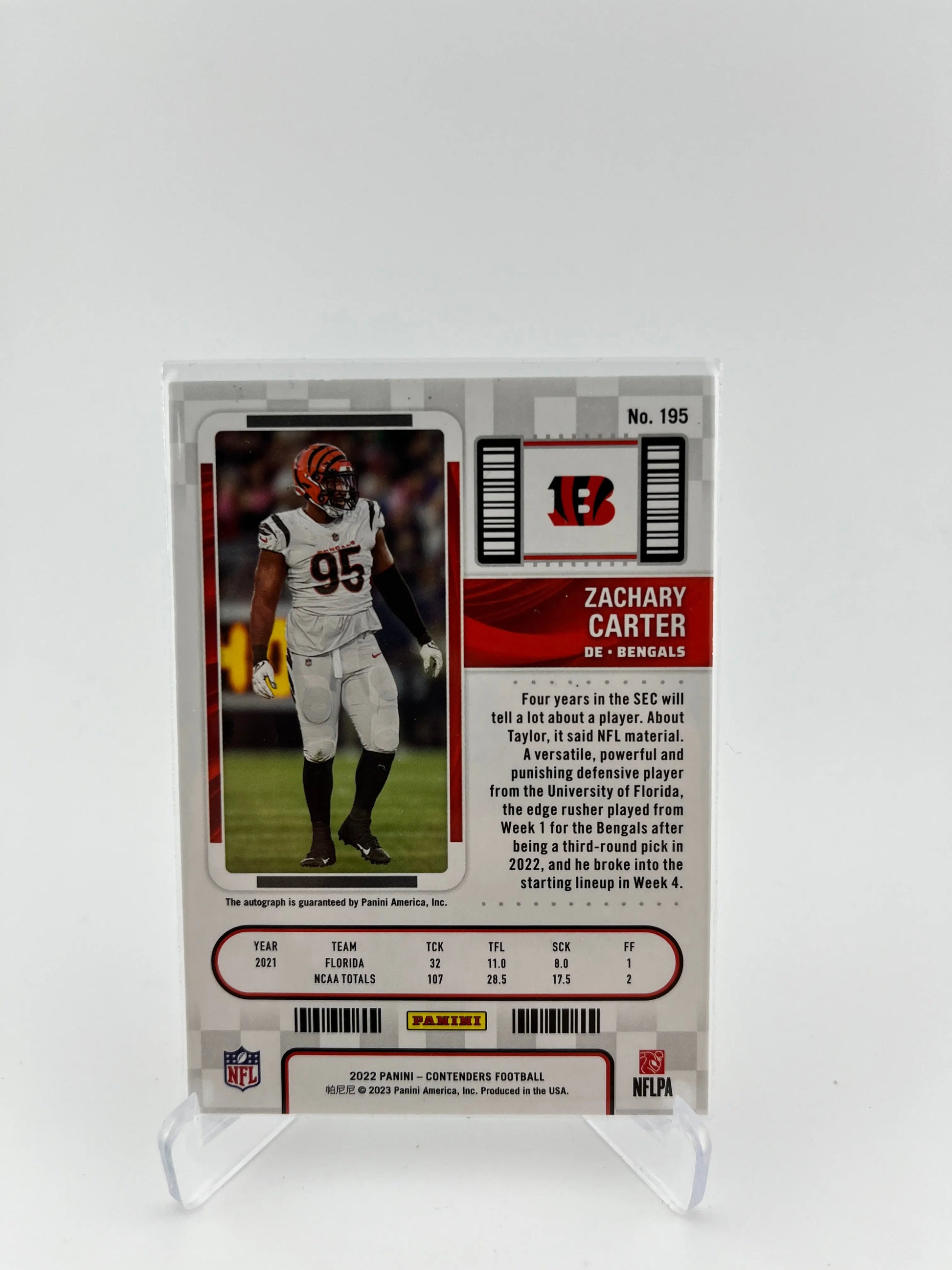 NFL Player Card Lot #2 Graded/Numbered/Autographed FRENLY BRICKS - Open 7 Days