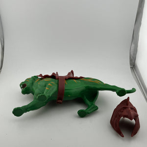 Vintage He-Man Battle Cat - Masters Of The Universe Mattel - 1982 FRENLY BRICKS - Open 7 Days