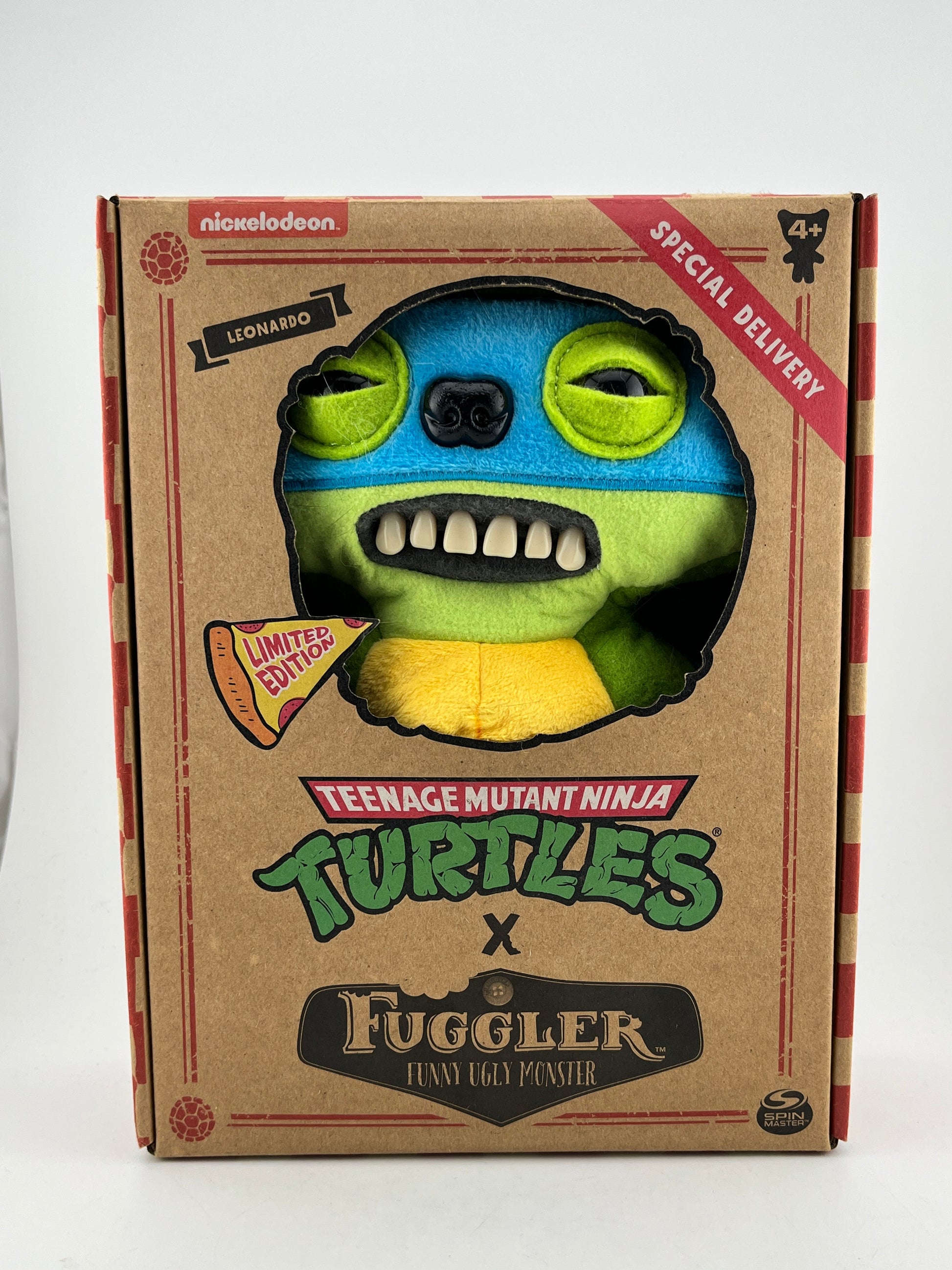 Spin Master Fuggler - Nickelodeon TMNT Leonardo- Limited Edition FRENLY BRICKS - Open 7 Days