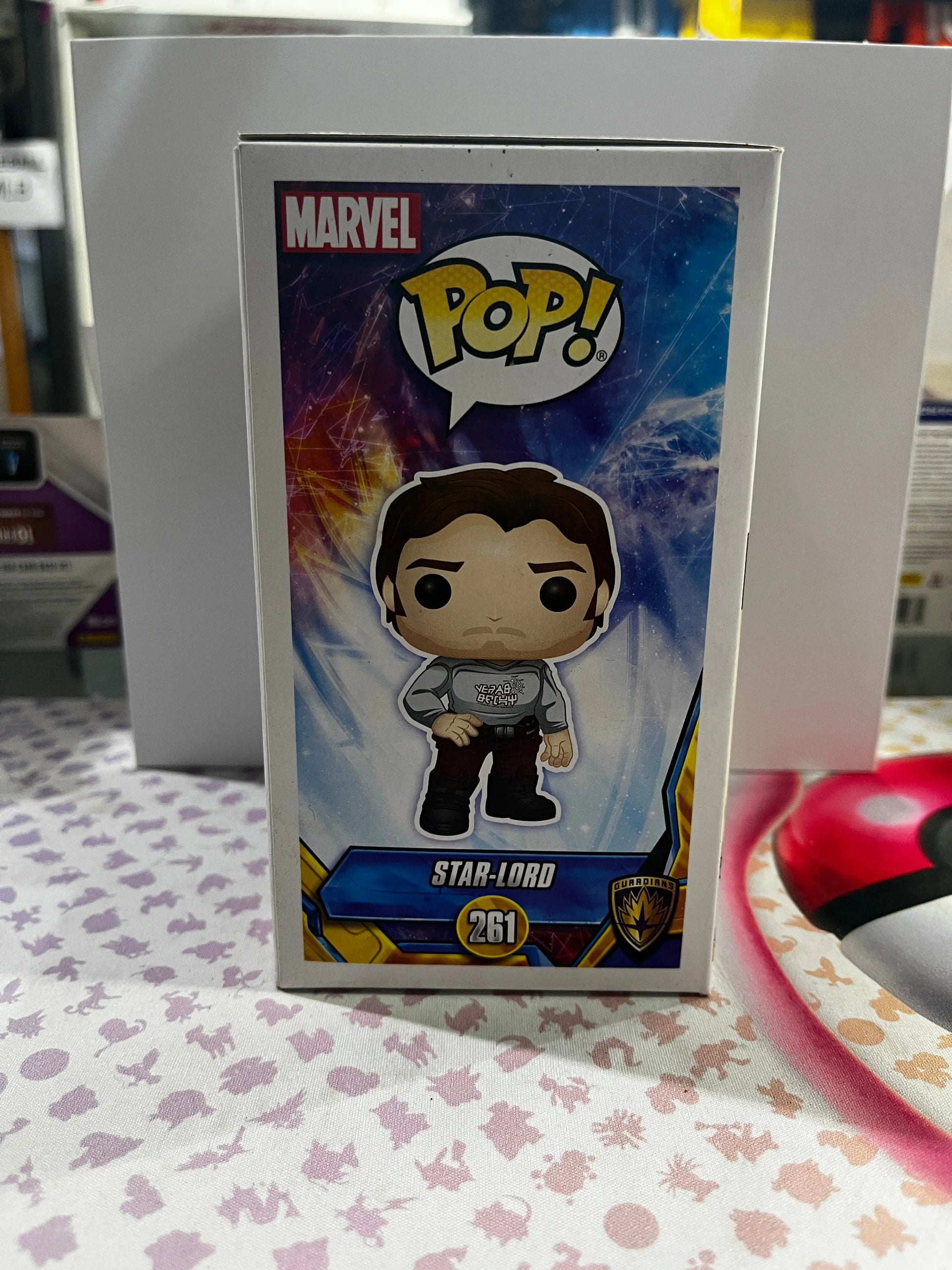 Funko Pop Vinyl Marvel Guardians of the Galaxy Star-Lord #261 FRENLY BRICKS - Open 7 Days