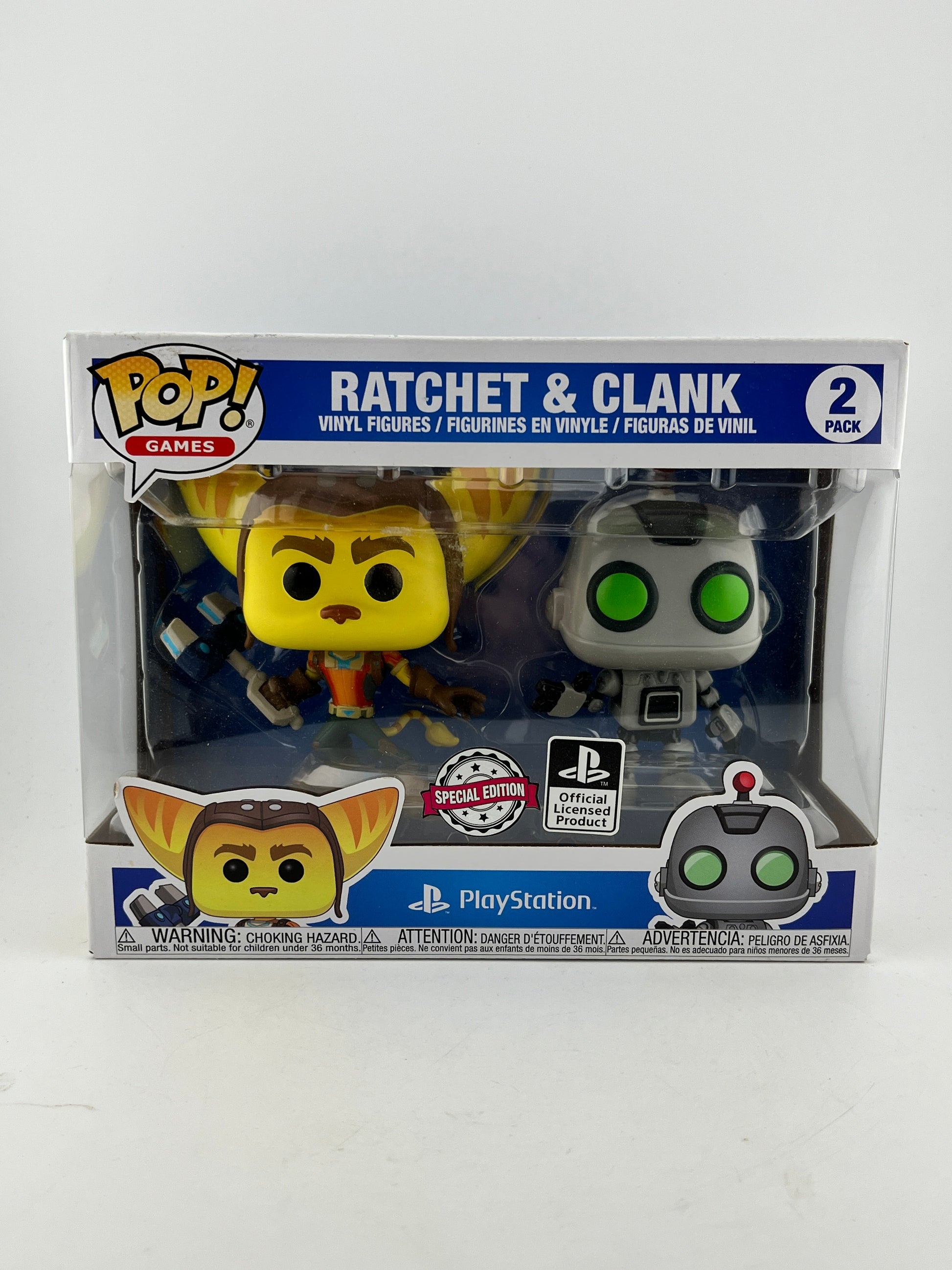 Funko POP! Games PlayStation - Ratchet & Clank #2 Pack - Special Edition FRENLY BRICKS - Open 7 Days