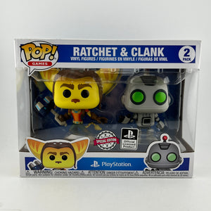 Funko POP! Games PlayStation - Ratchet & Clank #2 Pack - Special Edition FRENLY BRICKS - Open 7 Days