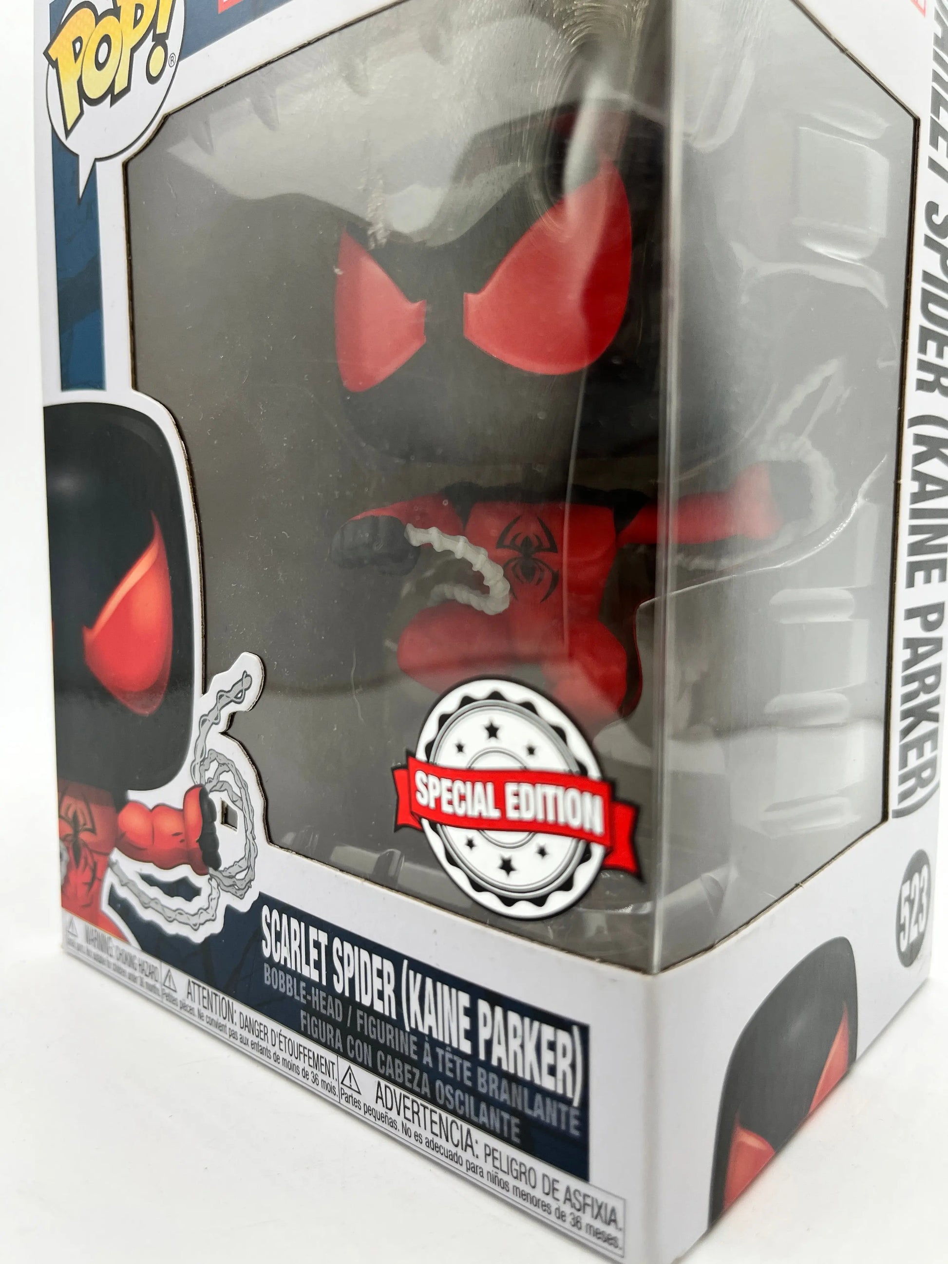 Funko POP! Marvel Scarlet Spider (Kaine Parker) #523 - Special Edition - Vinyl Collectable FRENLY BRICKS - Open 7 Days