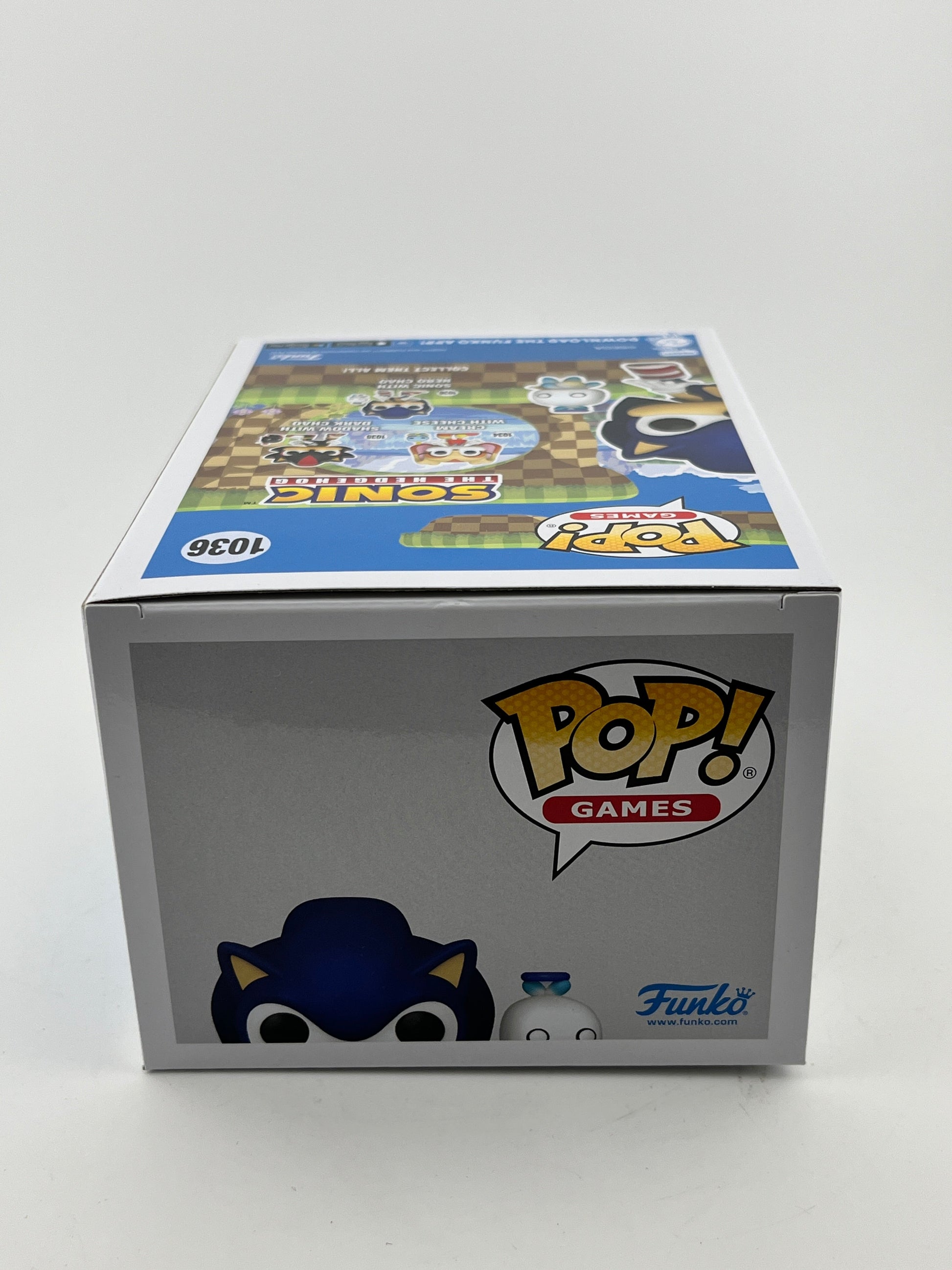 Funko POP! Games Sonic The Hedgehog - Sonic With Hero Chao #1036 - Vinyl Collectable FRENLY BRICKS - Open 7 Days