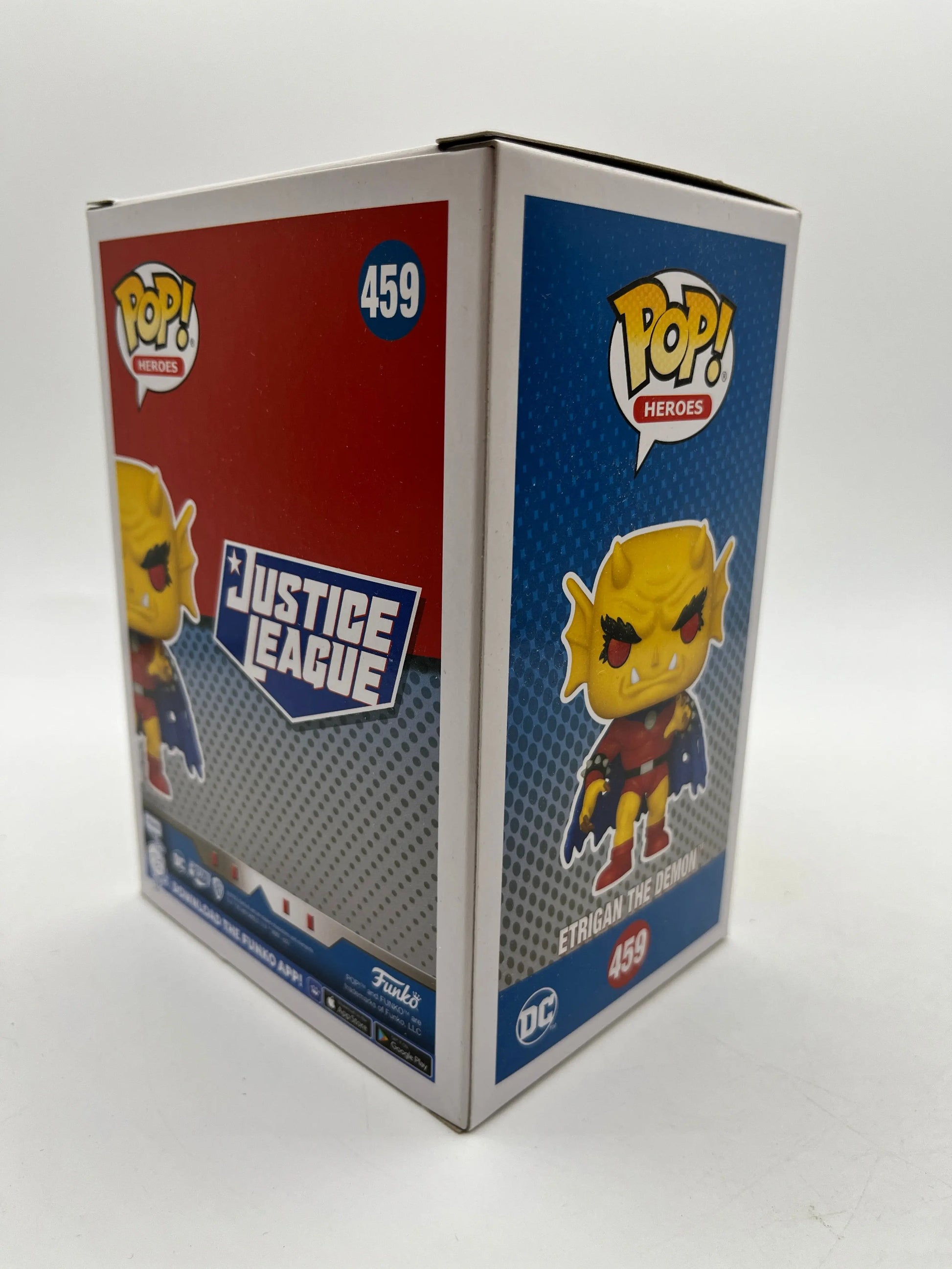 Funko POP! Heroes Justice League Etrigan The Demon #459 - Special Edition FRENLY BRICKS - Open 7 Days