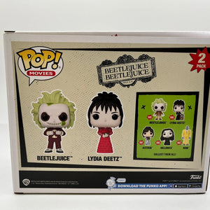 Funko POP! Movies BettleJuice - BettleJuice & Lydia Deetz (2 pack) FRENLY BRICKS - Open 7 Days