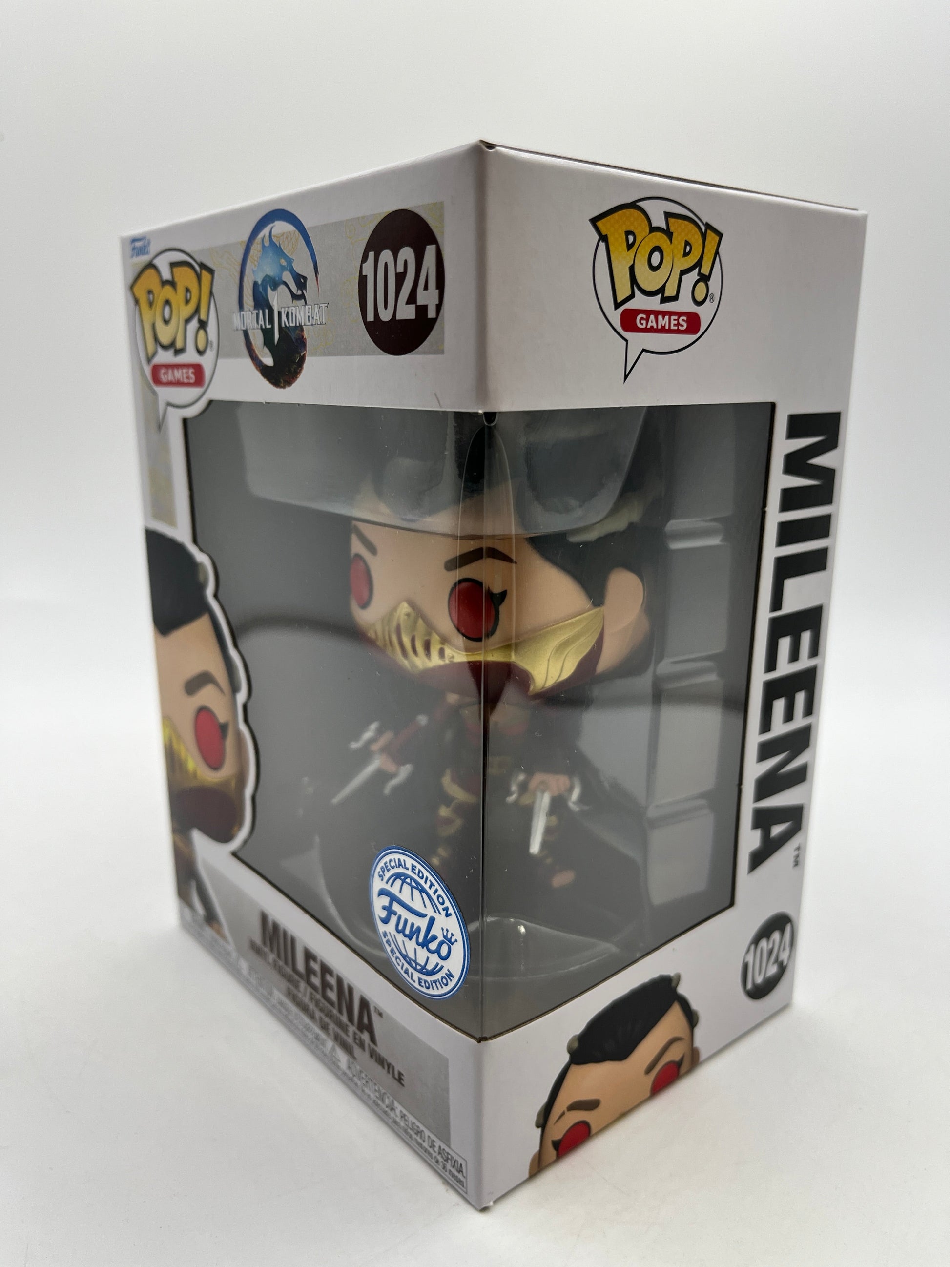 Funko POP! Games Mortal Kombat 1 - Mileena #1024 - Special Edition FRENLY BRICKS - Open 7 Days