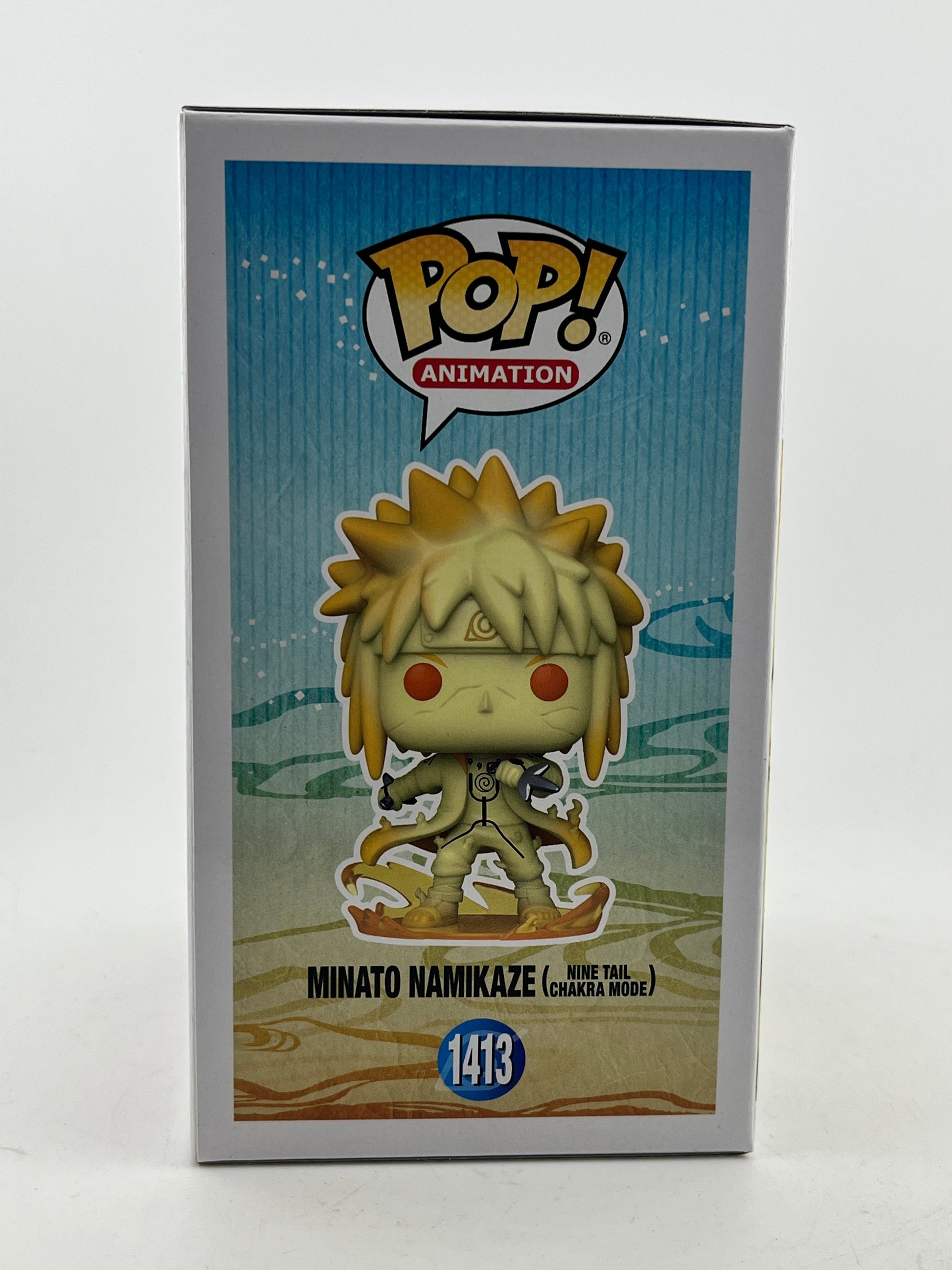 Funko POP! Naruto - Minato Namikaze (Nine Tail Chakra Mode) #1413 - Exclusive FRENLY BRICKS - Open 7 Days