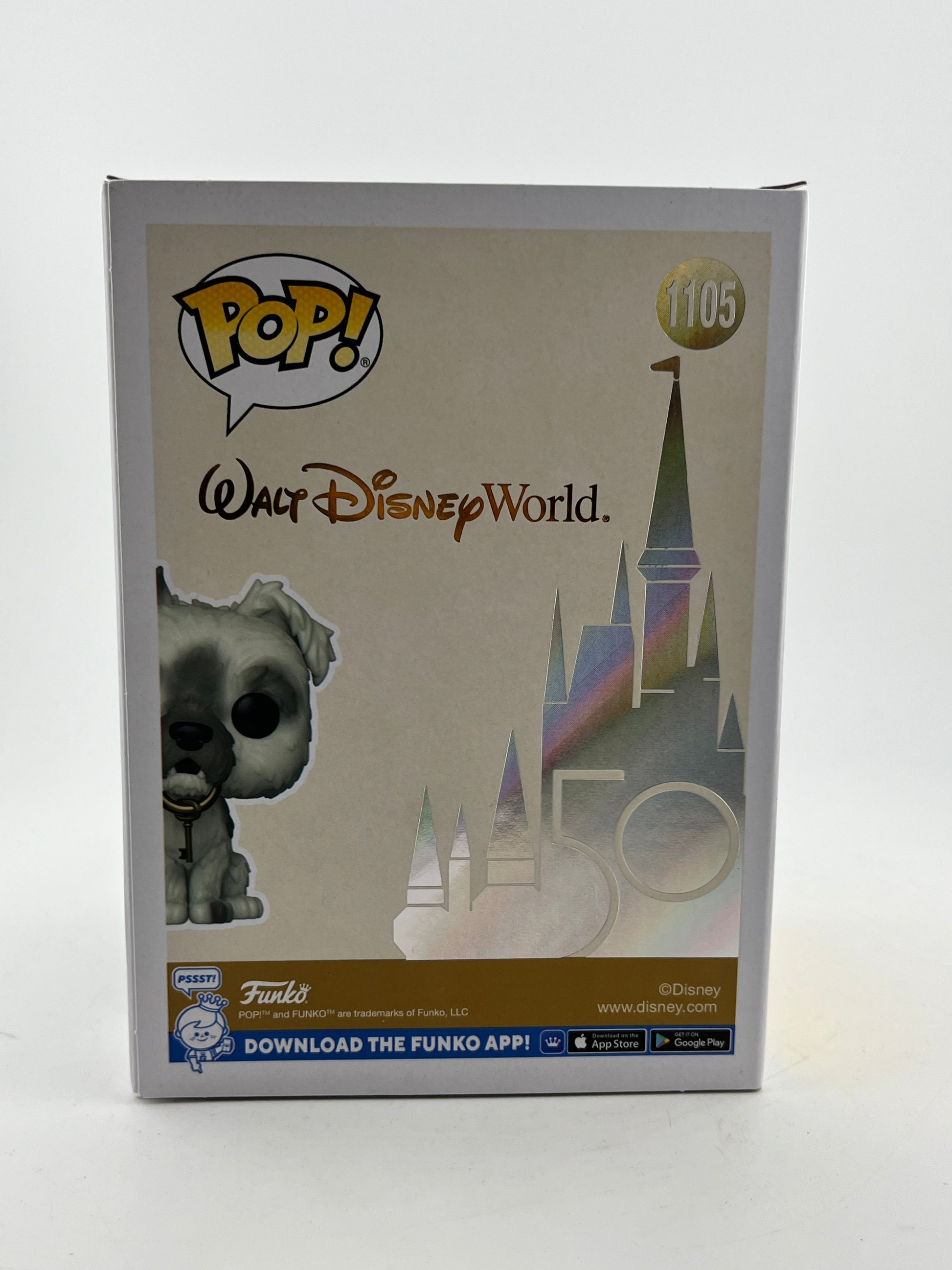 Funko POP! Disney 50th Anniversary - Pirates Of The Caribbean Dog #1105 - Flocked Special Edition FRENLY BRICKS - Open 7 Days