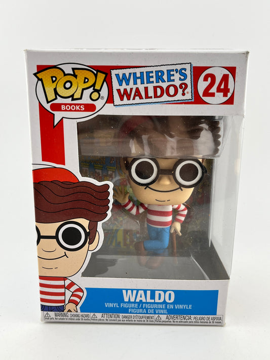 Funko POP! Books Where’s Waldo - Waldo #24 - Vinyl Collectable FRENLY BRICKS - Open 7 Days