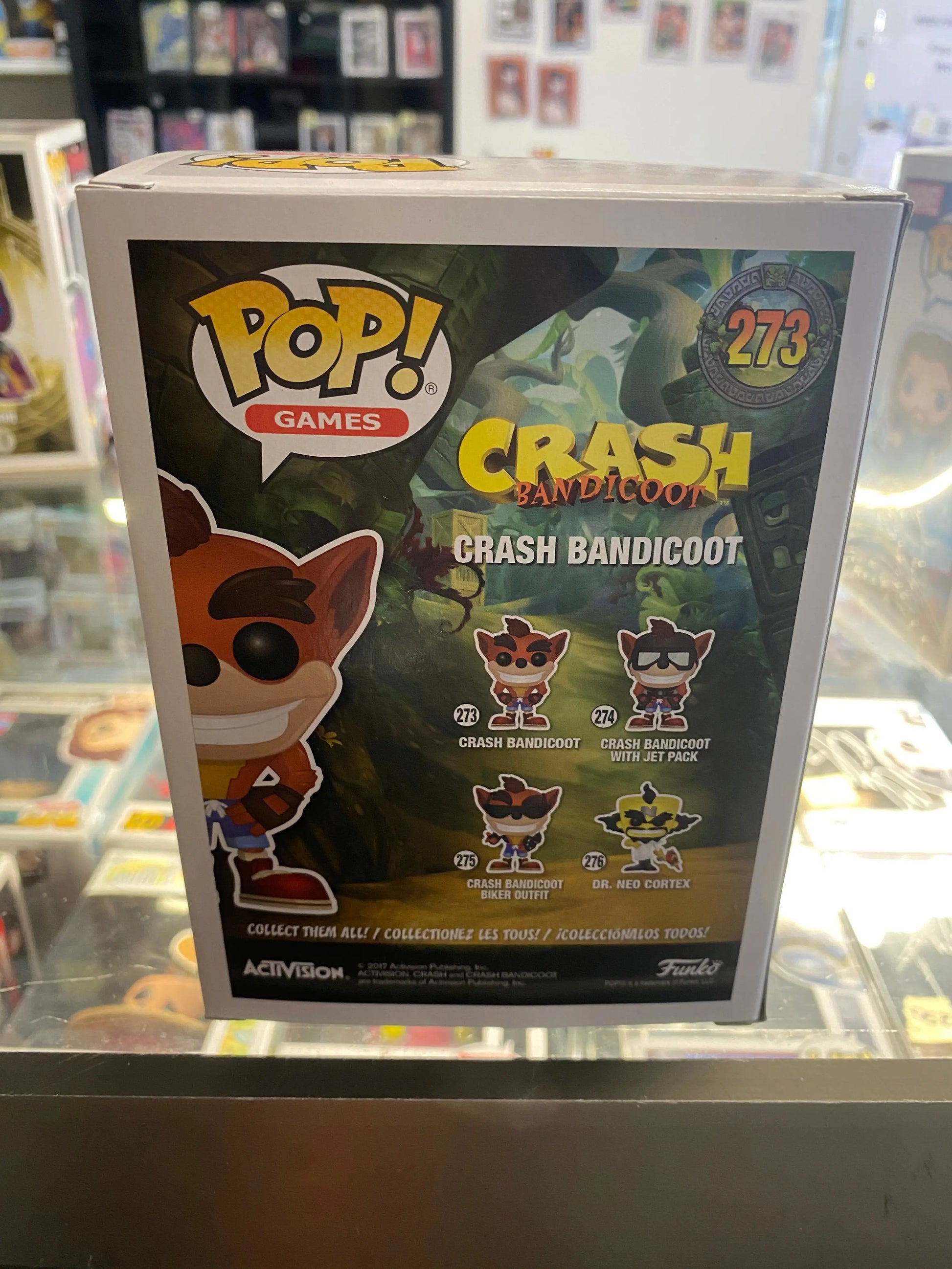 Funko POP! Games crash bandicoot #273 crash bandicoot FRENLY BRICKS - Open 7 Days