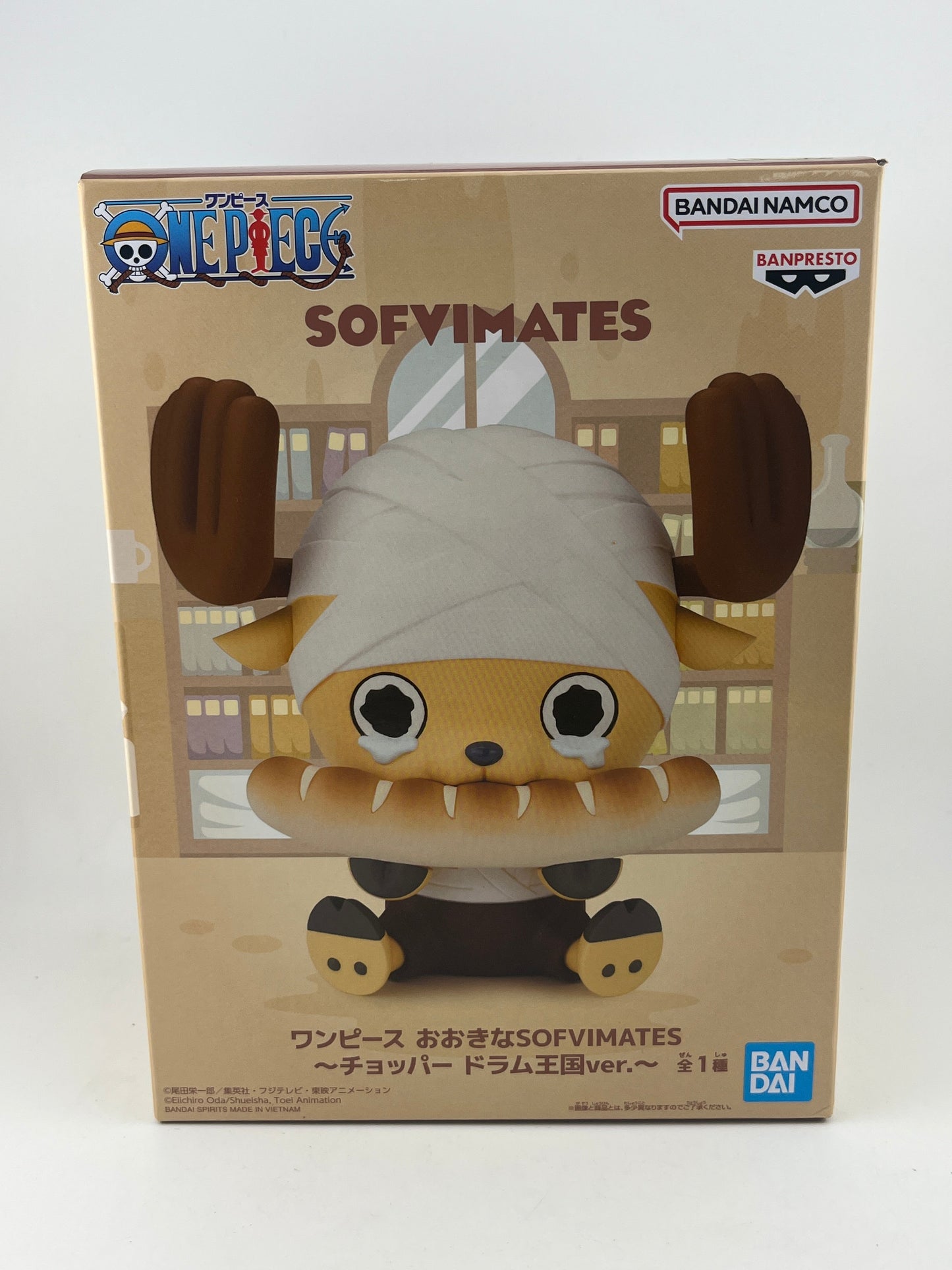 One Piece Tony Tony Chopper SOFVIMATES Figure  BANPRESTO Drum Kingdom Ver Japan FRENLY BRICKS - Open 7 Days