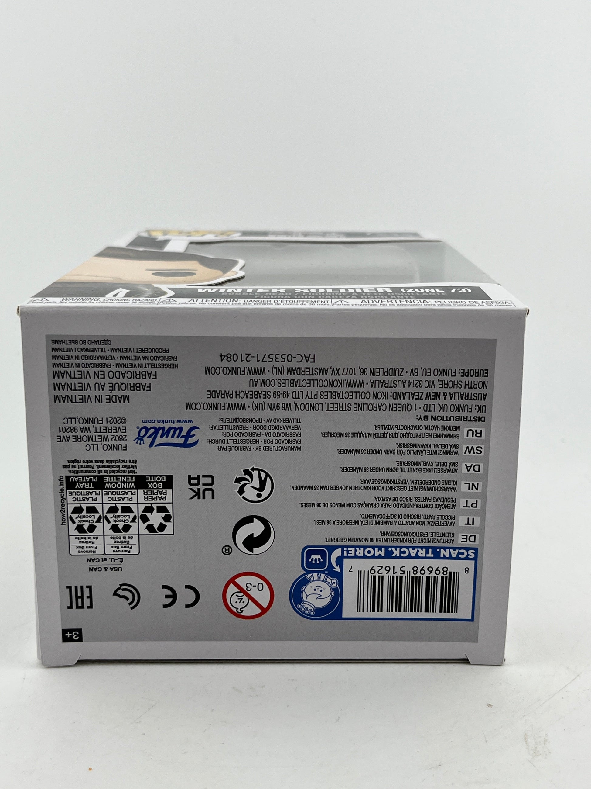 Funko POP! Marvel The Falcon and The Winter Solider - Winter Solider (Zone 73) #813 FRENLY BRICKS - Open 7 Days