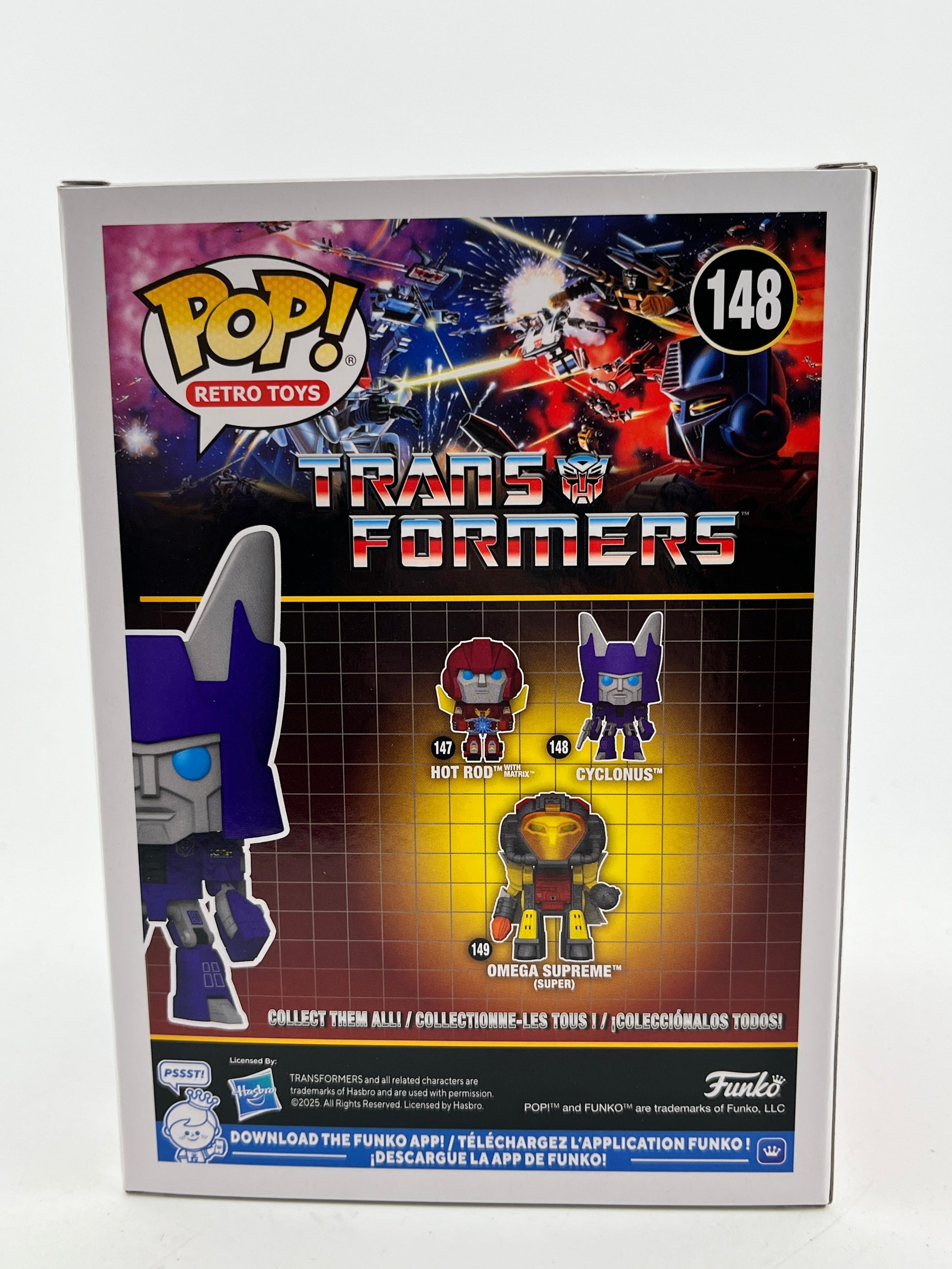 Funko POP! Retro Toys Transformers - Cyclonus #148 - Vinyl Collectable FRENLY BRICKS - Open 7 Days