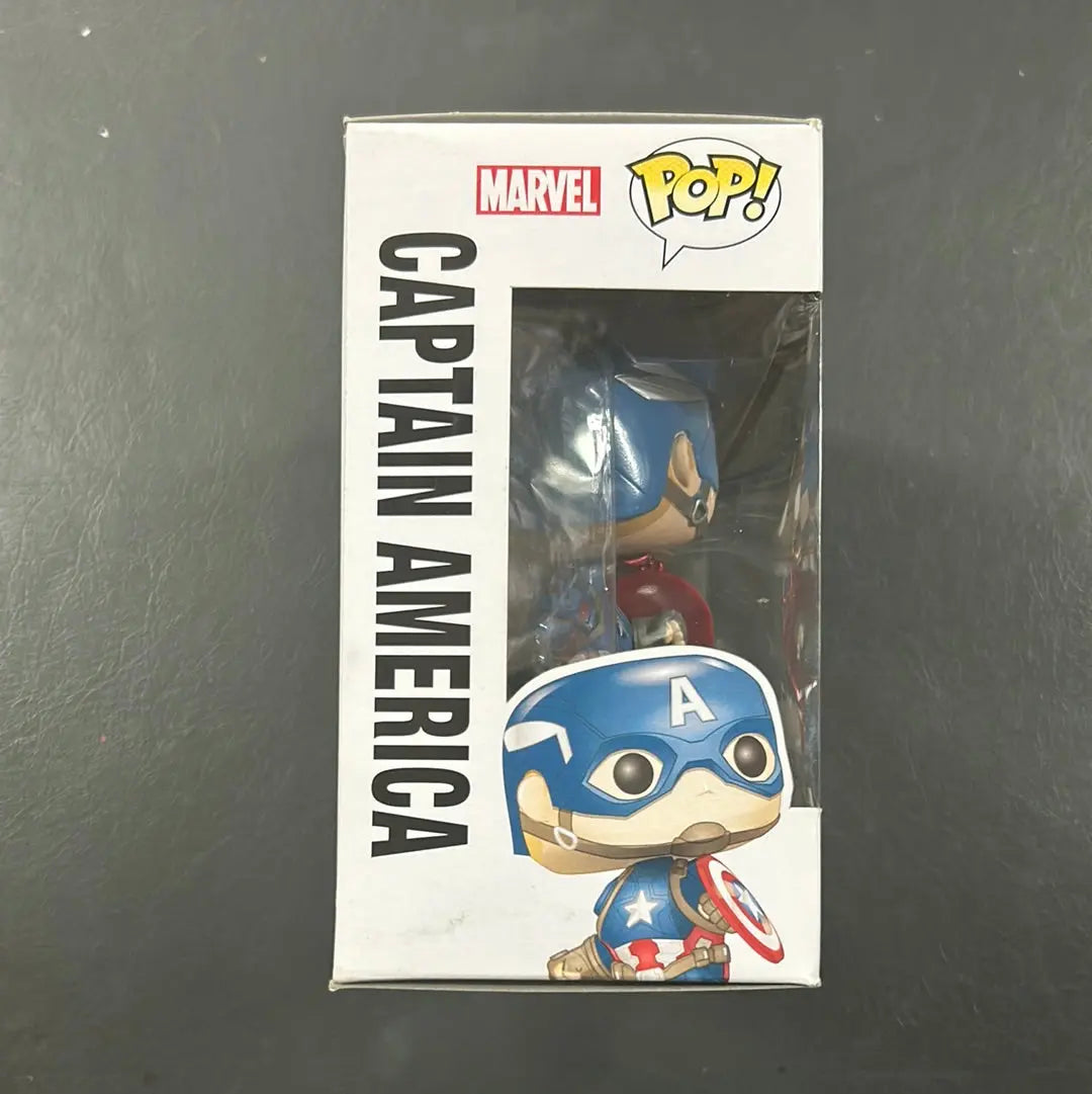 Pop Vinyl 2 Pack Captain America / Iron Man Marvel Collector Corps FRENLY BRICKS - Open 7 Days