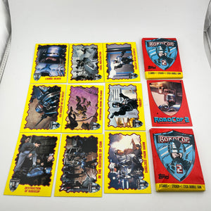 Deluxe Robocop 2 1990 Topps Collection - Cards + Packs - Sealed FRENLY BRICKS - Open 7 Days