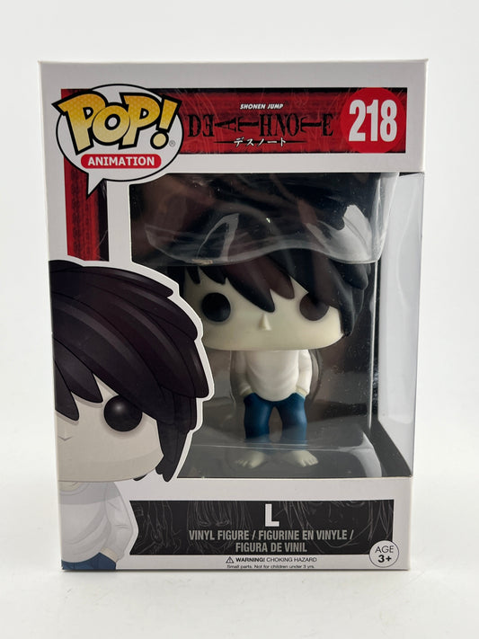 Funko POP! Animation Death Note - L #218 - Vinyl Collectable FRENLY BRICKS - Open 7 Days