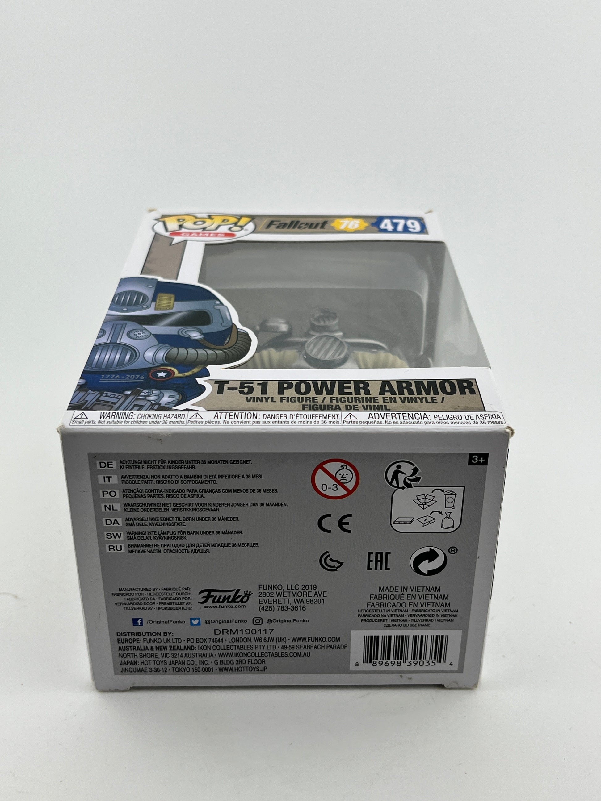 Funko POP! Games Fallout 76 - T-51 Power Armor #479 - Vinyl Collectable FRENLY BRICKS - Open 7 Days