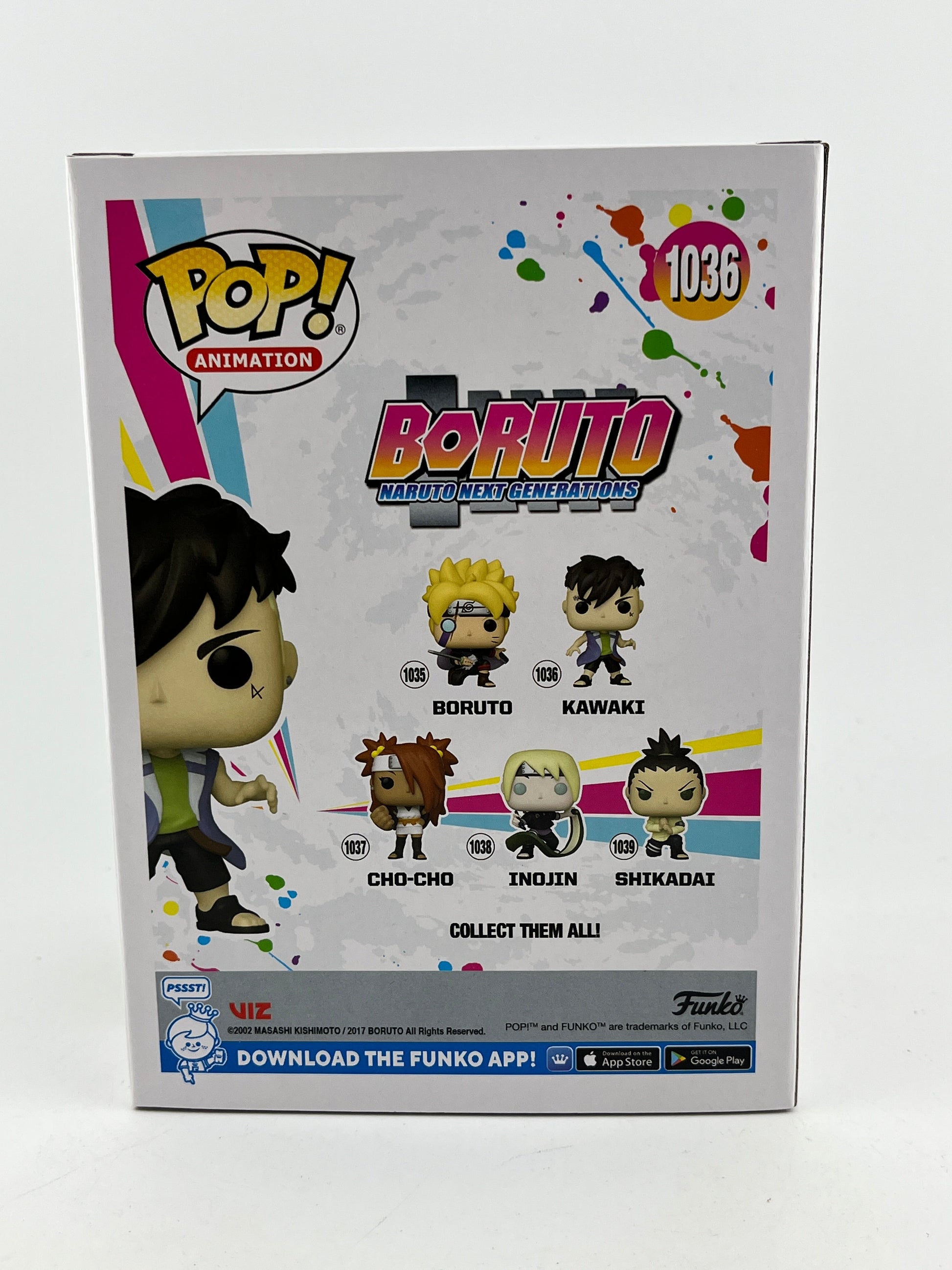 Funko POP! Animation Boruto - Kawaki #1036 - Vinyl Collectable FRENLY BRICKS - Open 7 Days