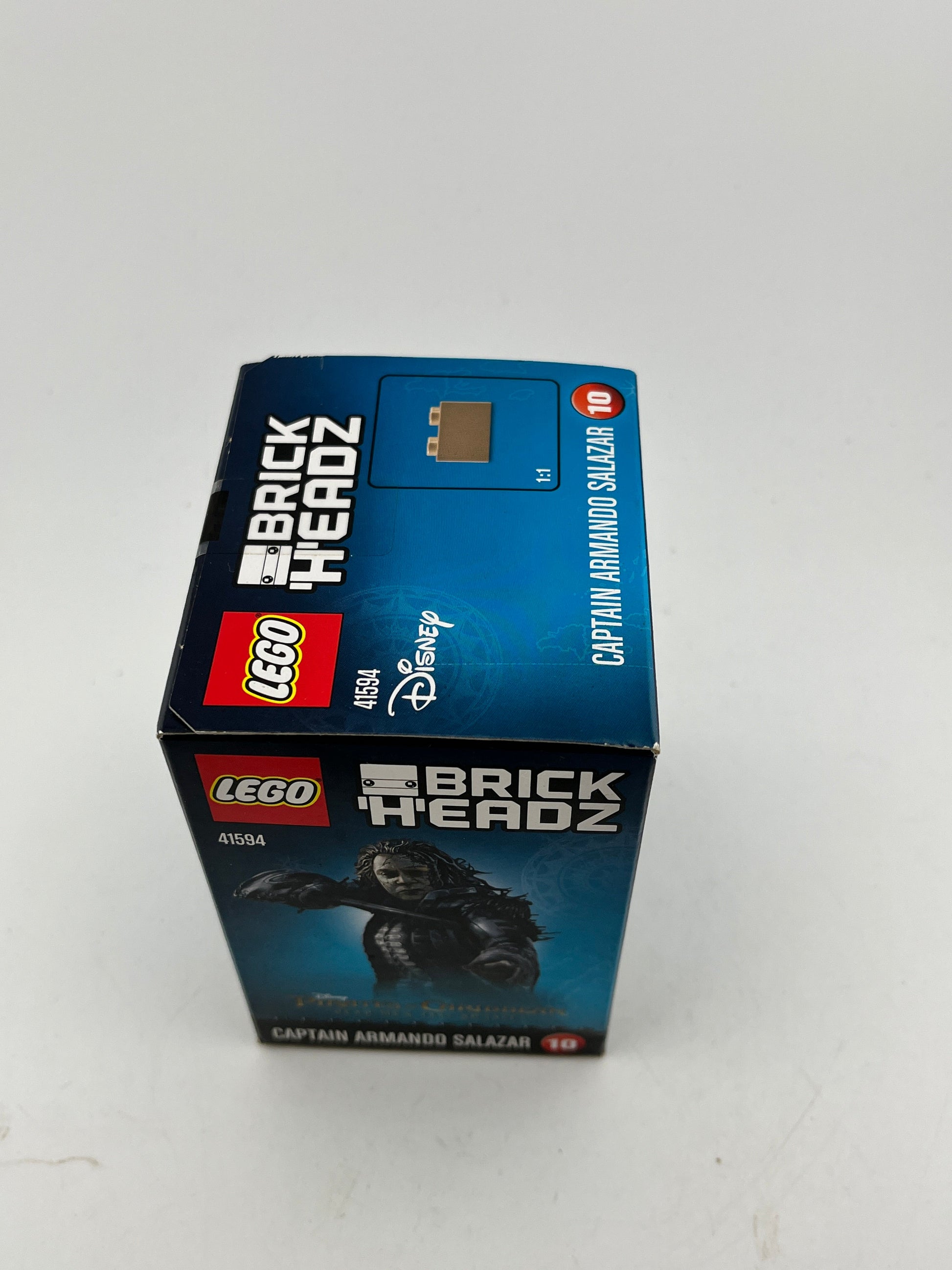 Lego Brick Headz - Disney Captain Armando Salazar 41594 - Sealed FRENLY BRICKS - Open 7 Days
