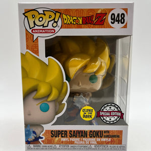 Funko POP! Animation DragonBall Z Super Saiyan Goku With Kamehameha- Glow Special Edition FRENLY BRICKS - Open 7 Days