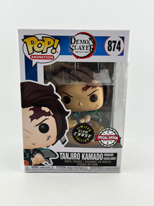 Funko POP! Animation Demon Slayer - Tanjiro Kamado #874 - Glow Chase Special Edition