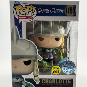 Funko POP! Animation Black Clover - Charlotte #1155 - Glow Special Edition FRENLY BRICKS - Open 7 Days