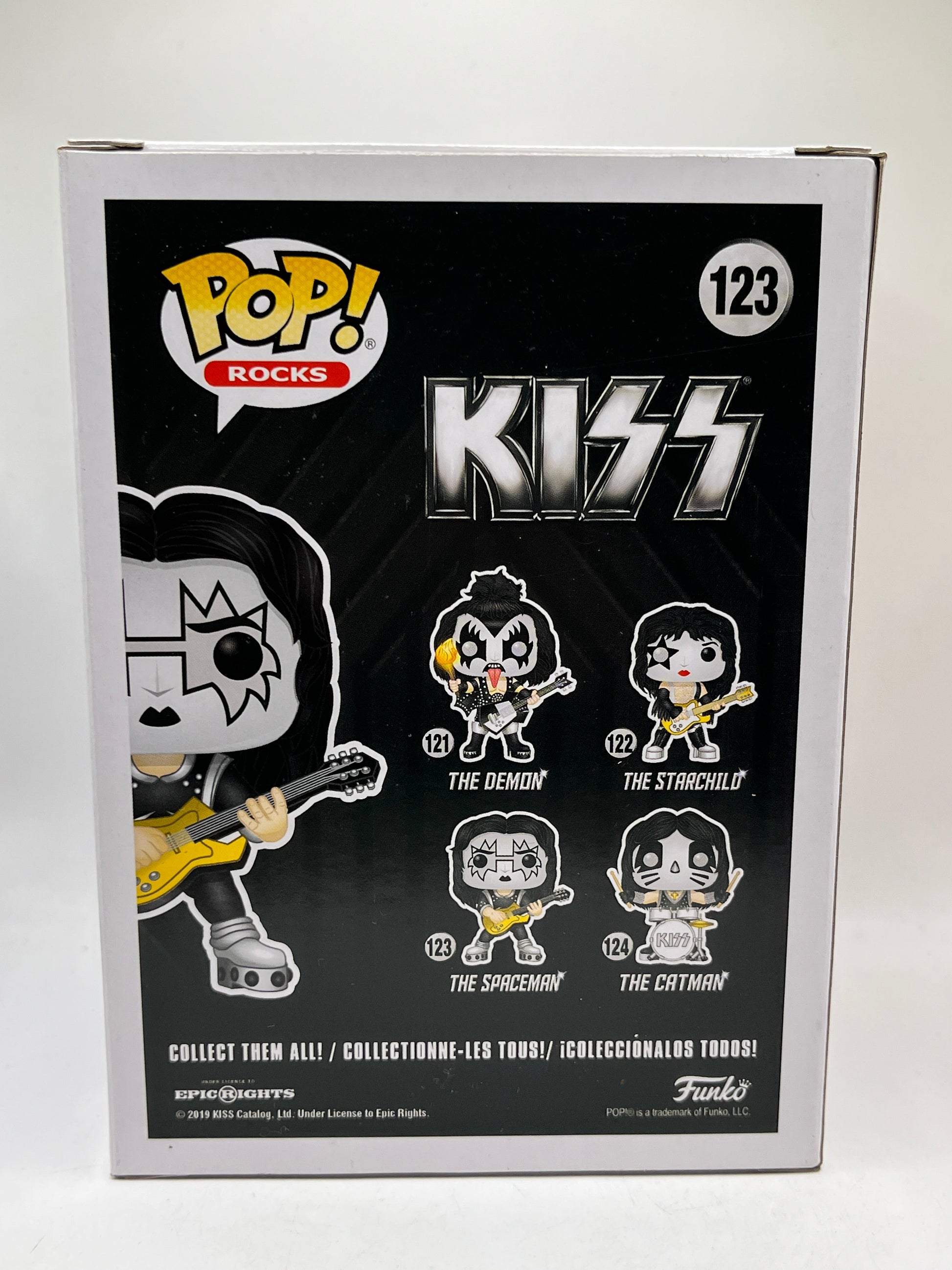 Funko POP! Rocks Kiss - The Spaceman #123 - Vinyl Collectable FRENLY BRICKS - Open 7 Days