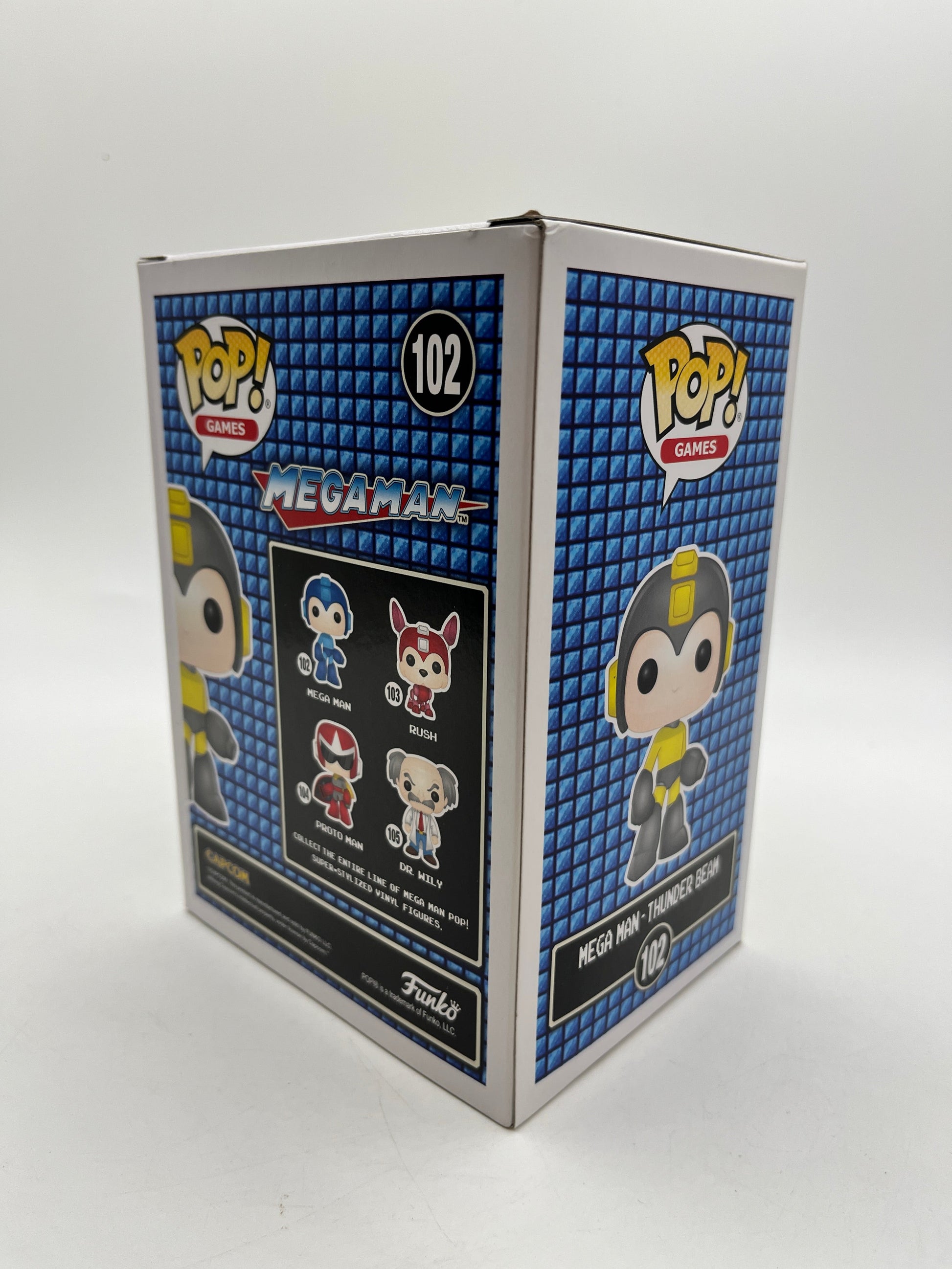 Funko POP! Games Megaman - #102 Mega Man - Thunder Beam - Comic Con Limited Edition FRENLY BRICKS - Open 7 Days