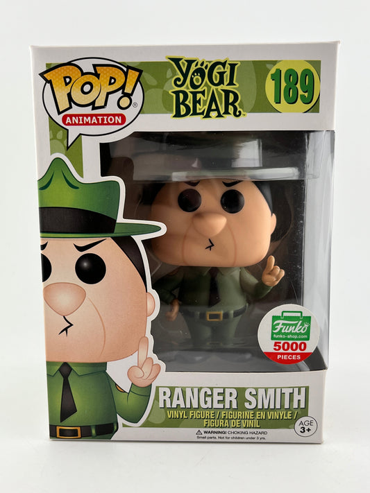 Funko POP! Animation Yogi Bear - Ranger Smith #189 - Funko 5000 Pieces FRENLY BRICKS - Open 7 Days