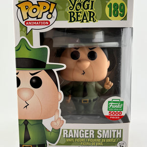 Funko POP! Animation Yogi Bear - Ranger Smith #189 - Funko 5000 Pieces FRENLY BRICKS - Open 7 Days