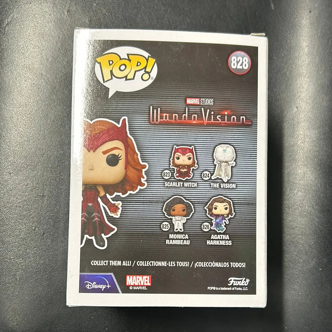 Pop Vinyl Marvel #828 Scarlet Witch FRENLY BRICKS - Open 7 Days